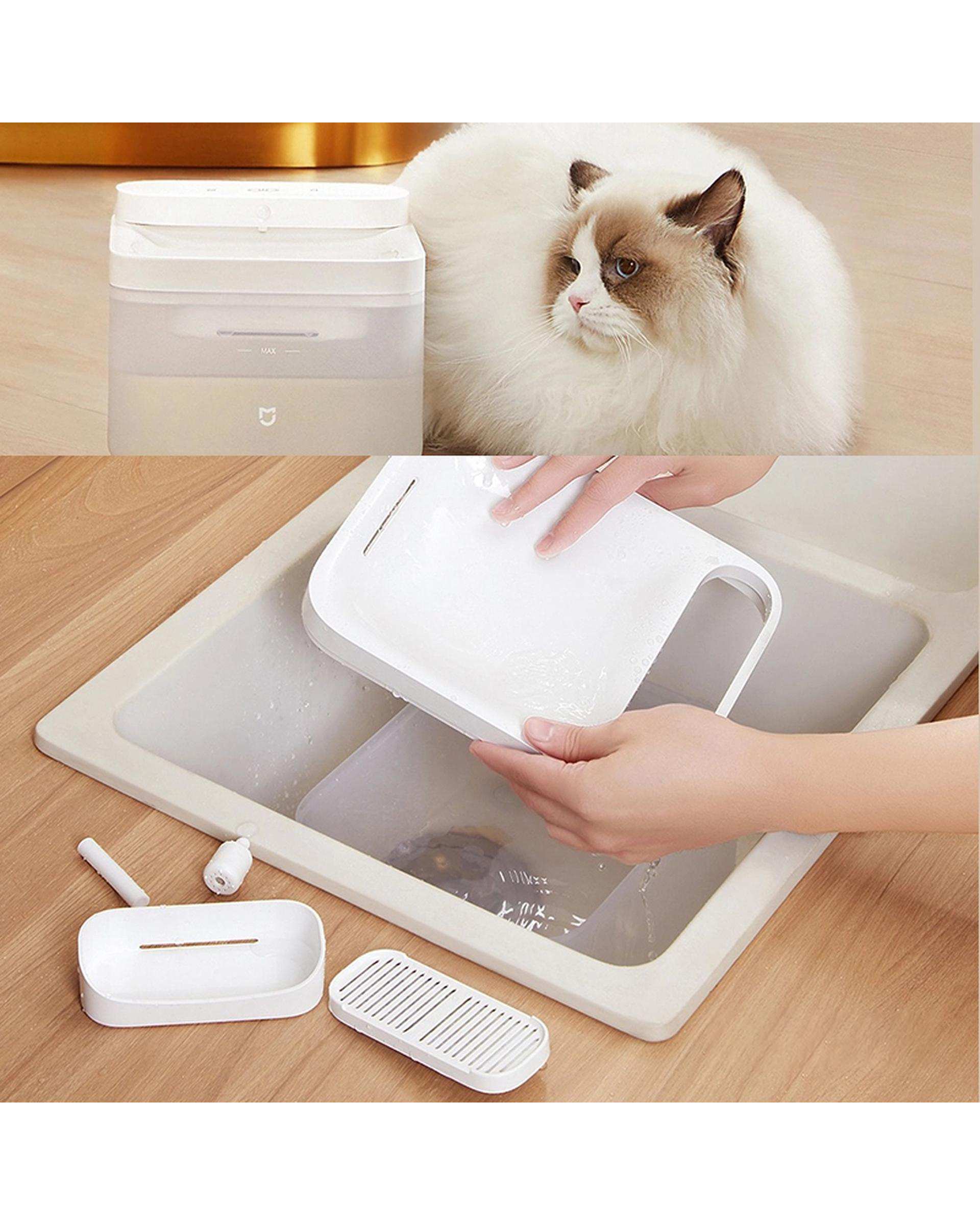 ظرف آبخوری حیوان سفید شیائومی Xiaomi مدل mijia smart pet water dispenser