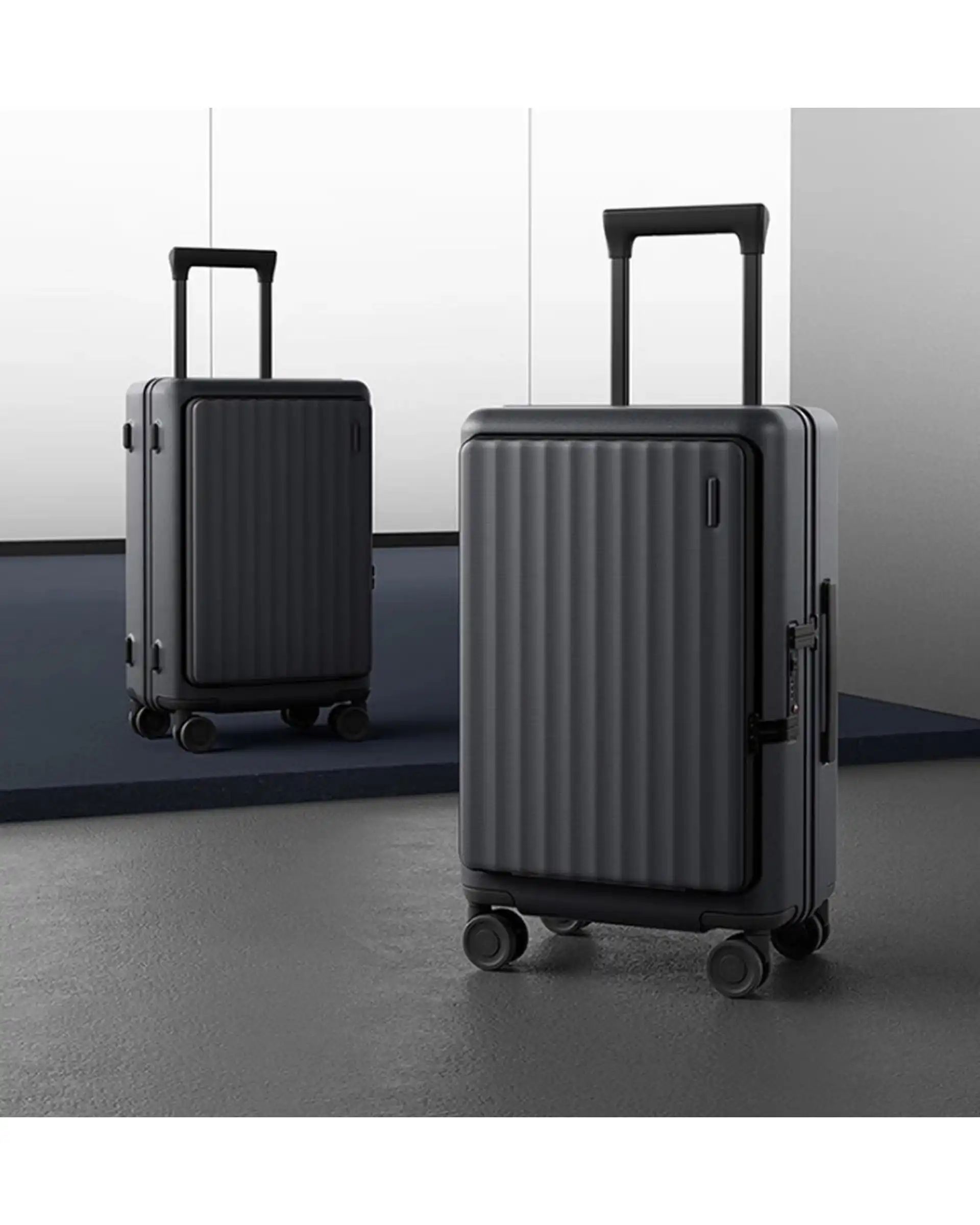 چمدان چرخدار 20 اینچ شیائومی Xiaomi مدل mijia front oppening cabin case20iches