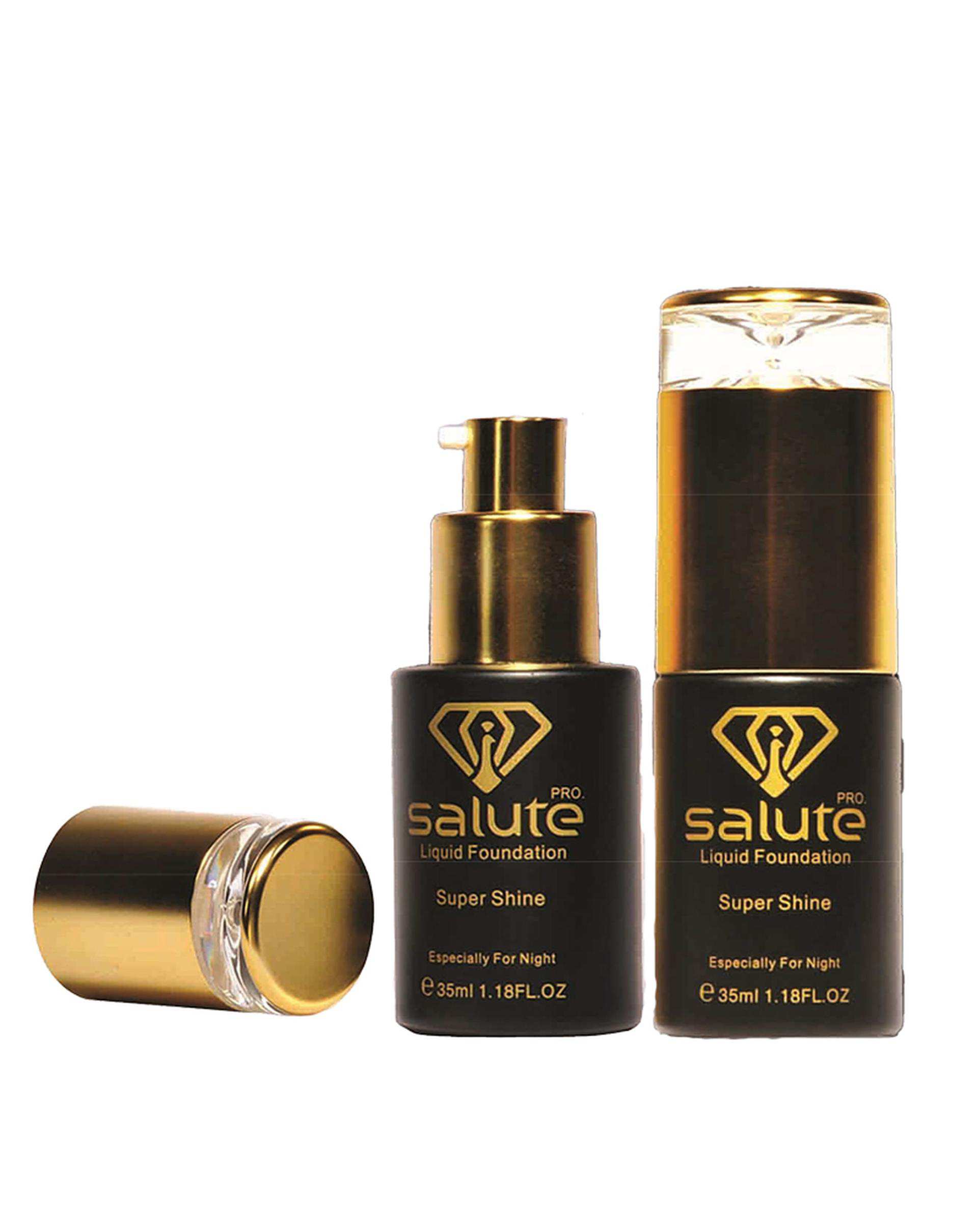 کرم پودر فاقد چربی SPF25 سالوته Salute حاوی ویتامین E حجم 35ml کد 501