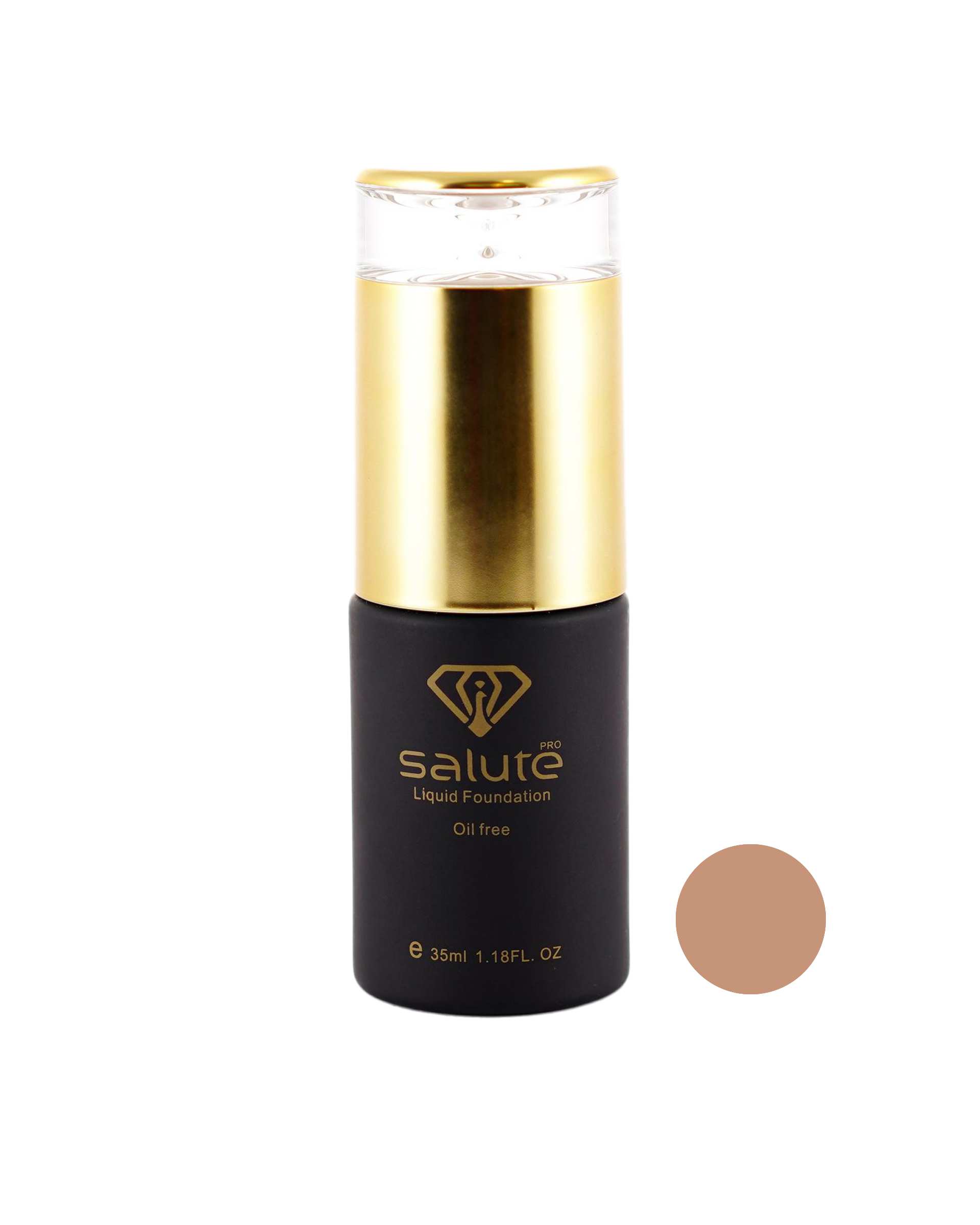 کرم پودر فاقد چربی SPF25 سالوته Salute حاوی ویتامین E حجم 35ml کد 502