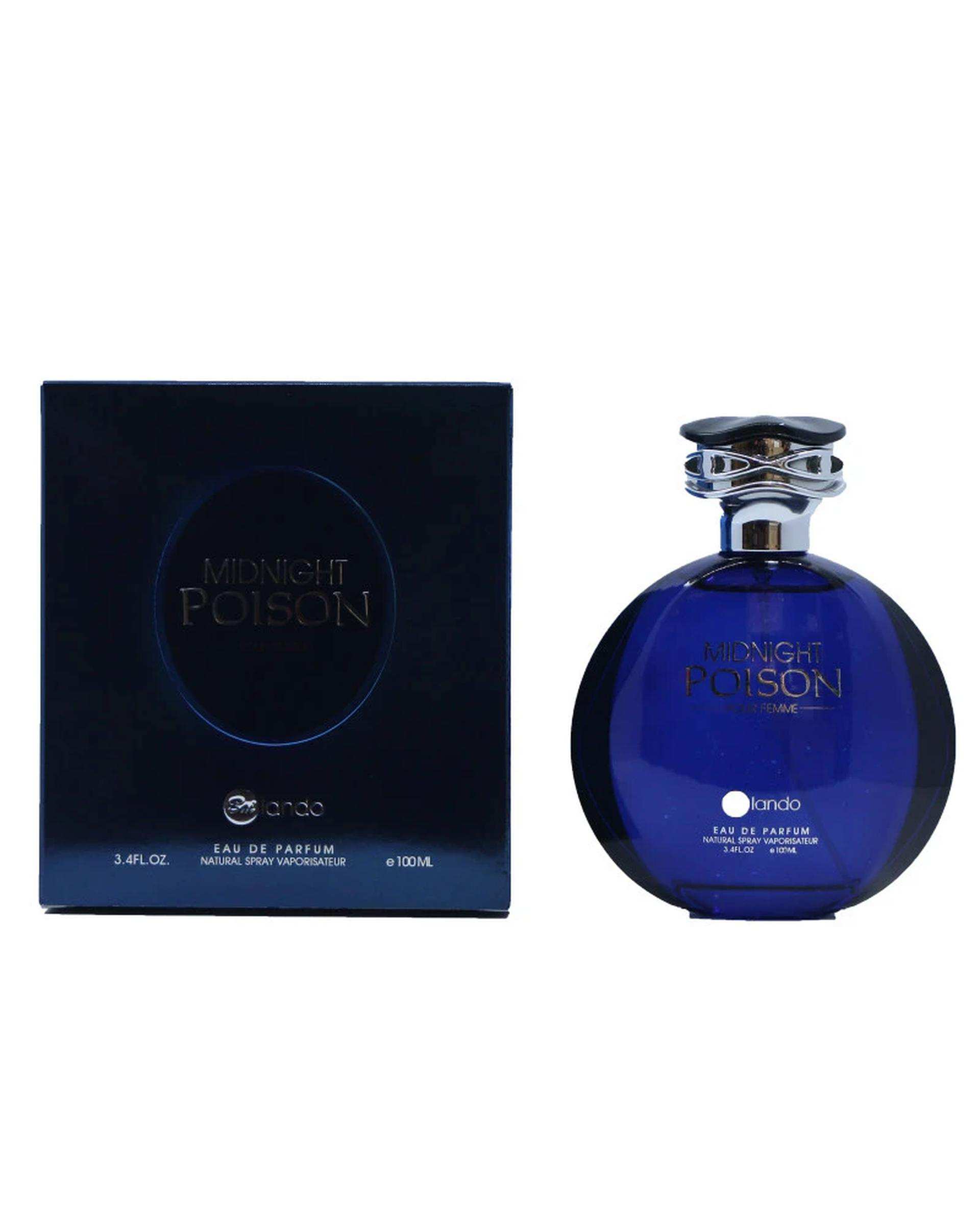 عطر زنانه بایلندو Bailando مدل پویزون میدنایت Midnight Poison حجم 100ml