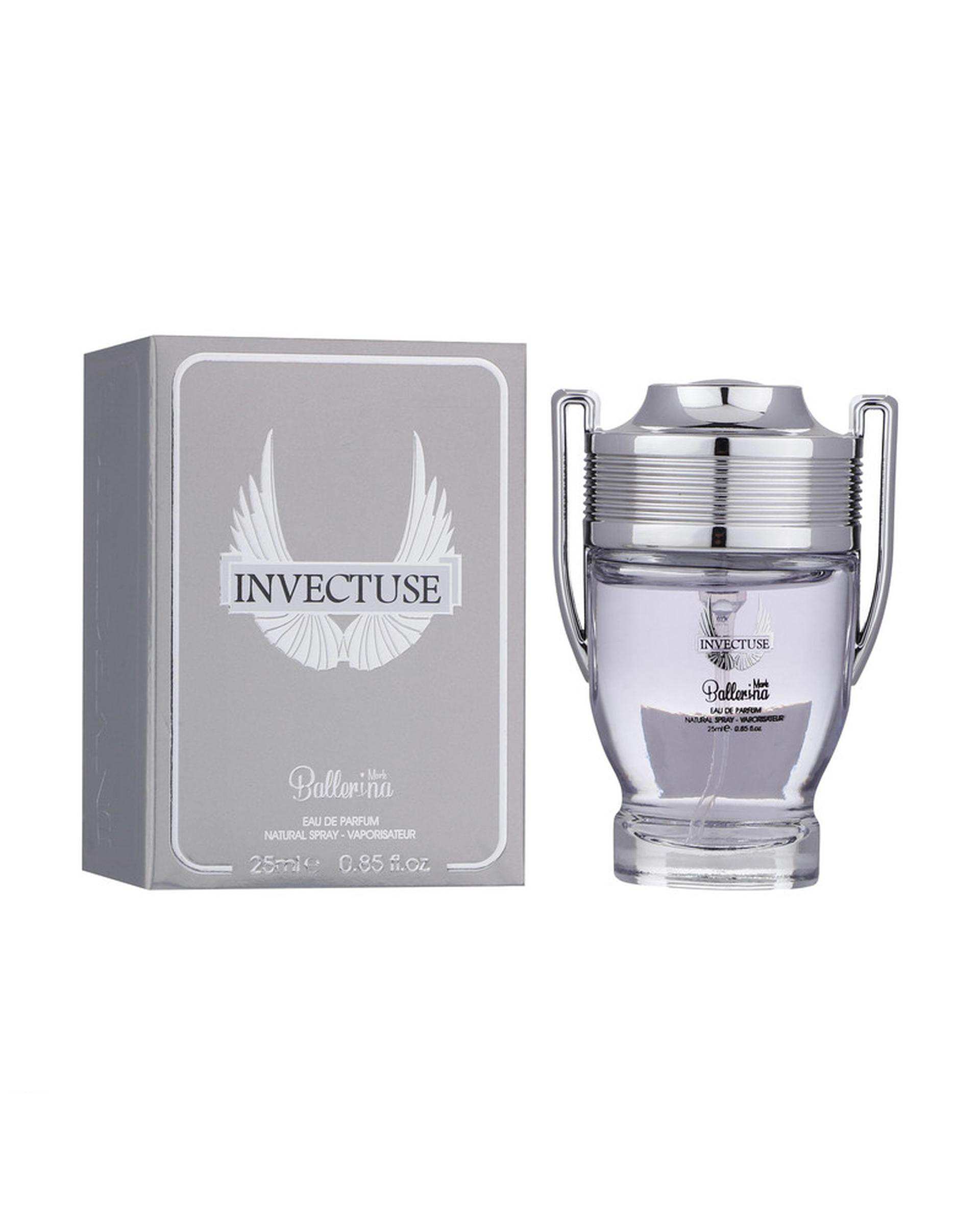 عطر جیبی مردانه بالرینا Ballerina مدل Invectuse حجم 25ml