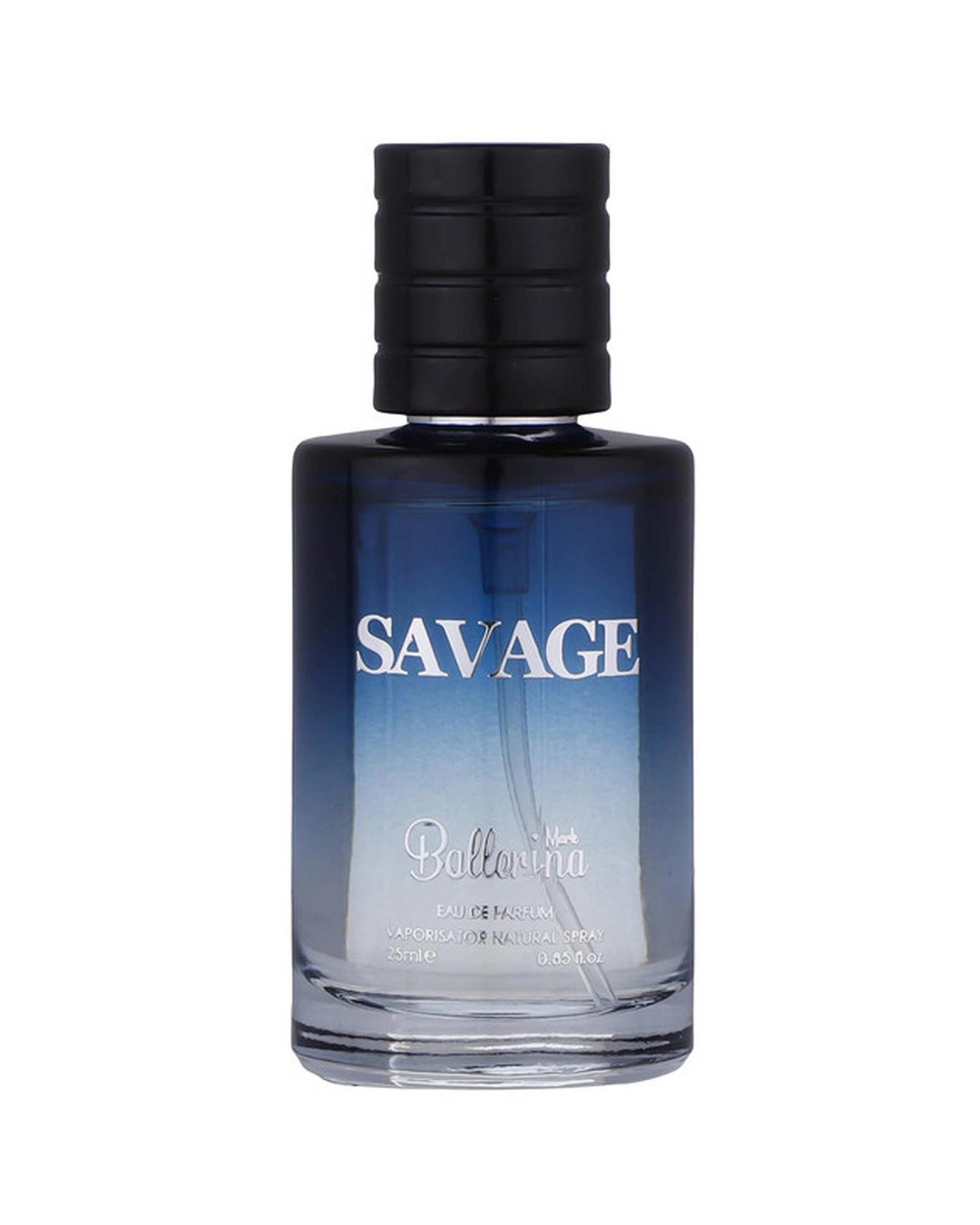 عطر جیبی مردانه بالرینا Ballerina مدل SAVAGE حجم 25ml