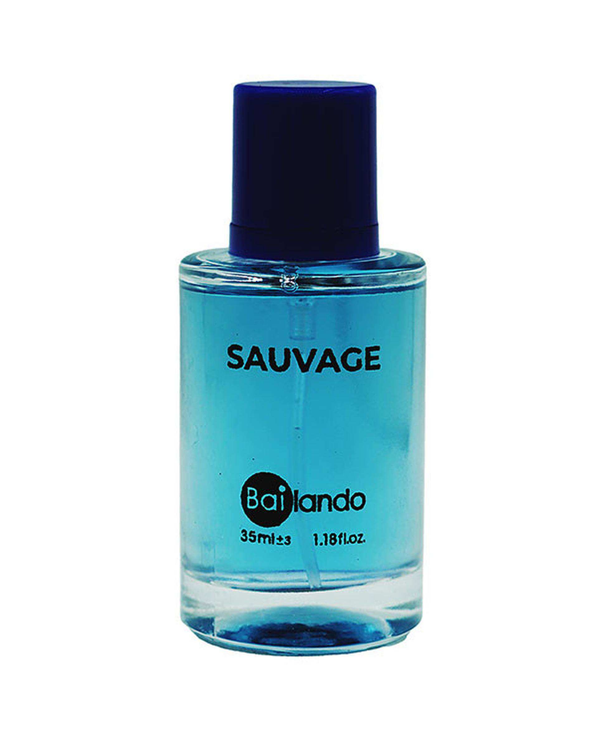 عطر جیبی مردانه بایلندو Bailando مدل SAUVAGE حجم 35ml