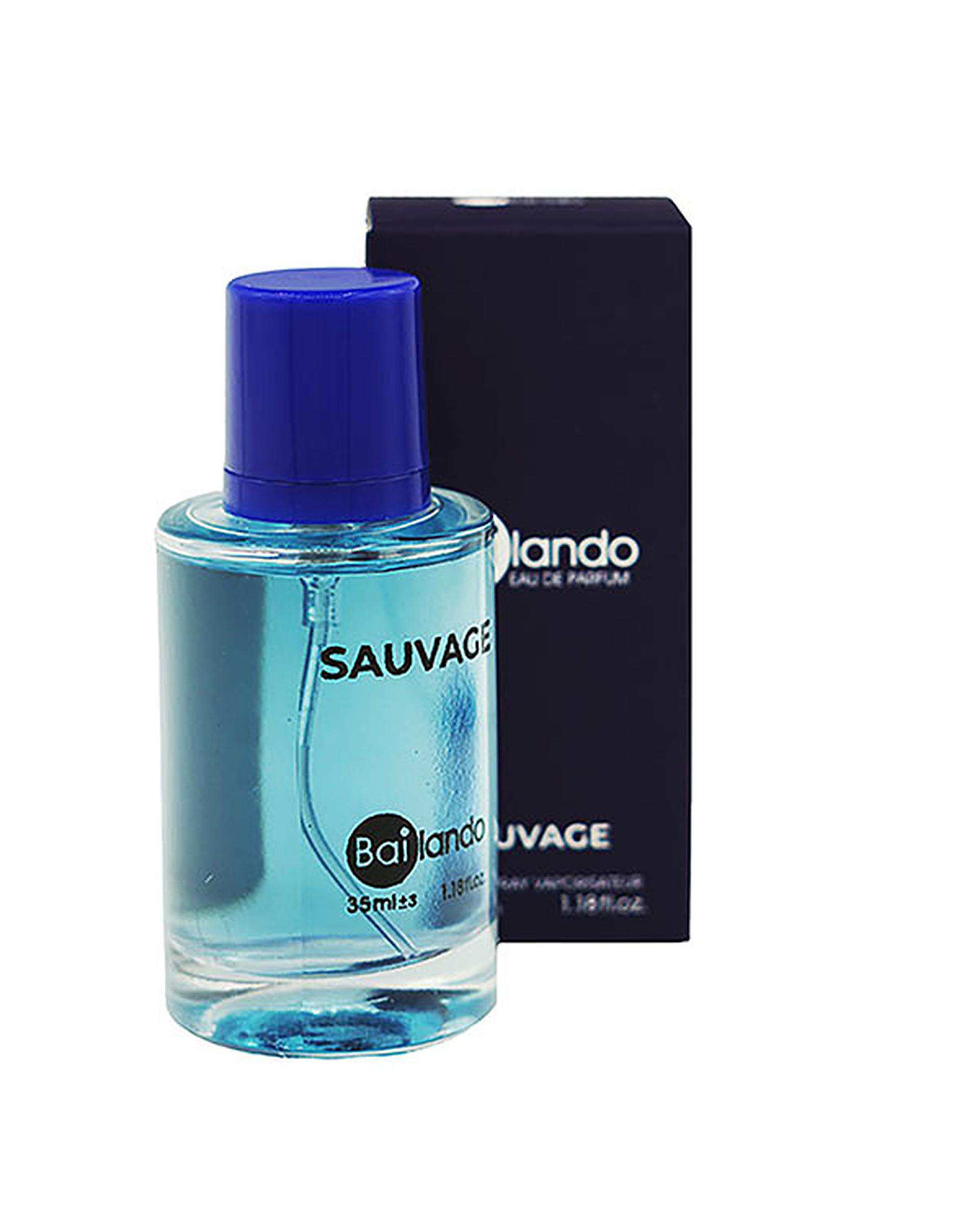 عطر جیبی مردانه بایلندو Bailando مدل SAUVAGE حجم 35ml