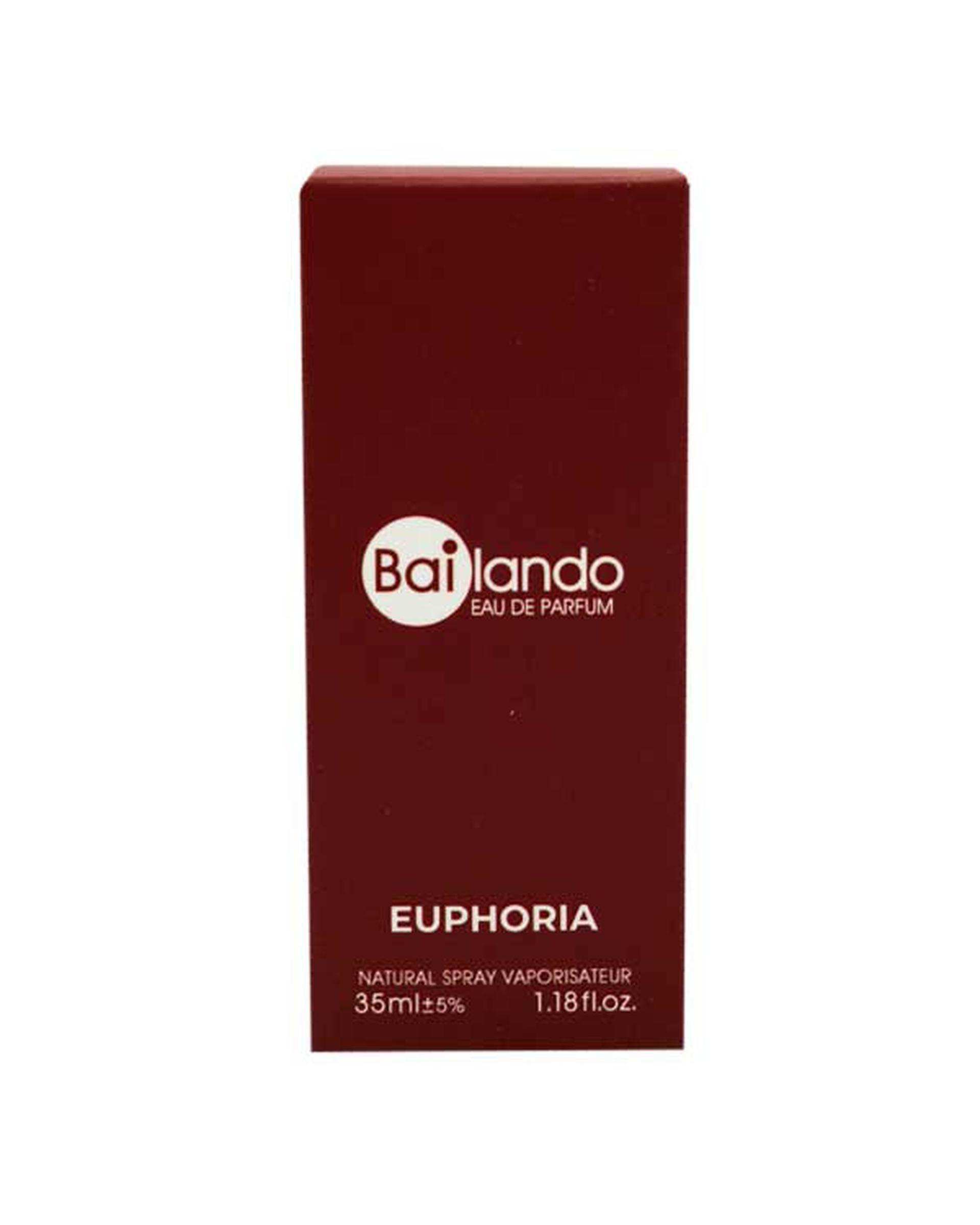 عطر جیبی زنانه بایلندو Bailando مدل EUPHORIA حجم 35ml