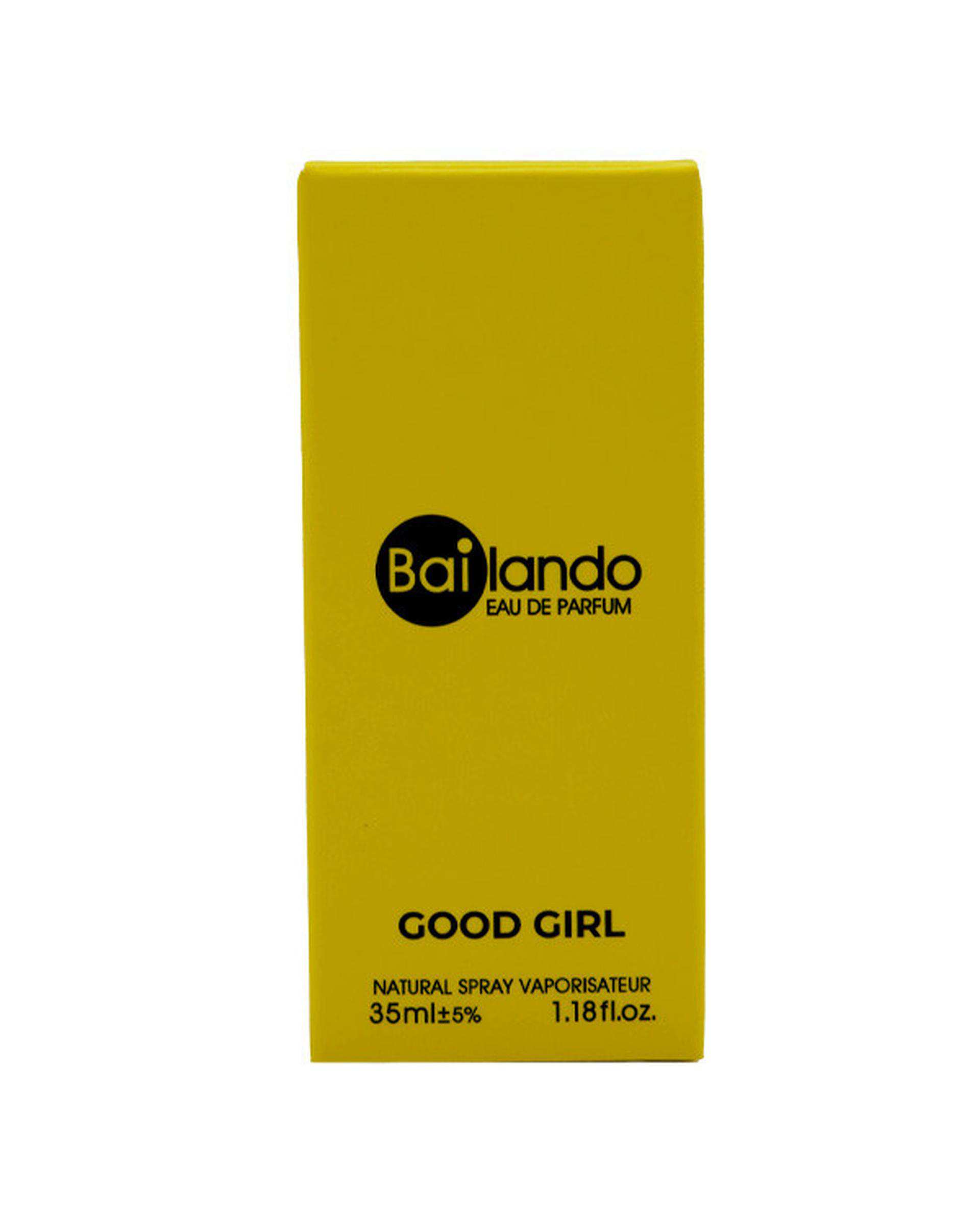 عطر جیبی زنانه بایلندو Bailando مدل good girl حجم 35ml