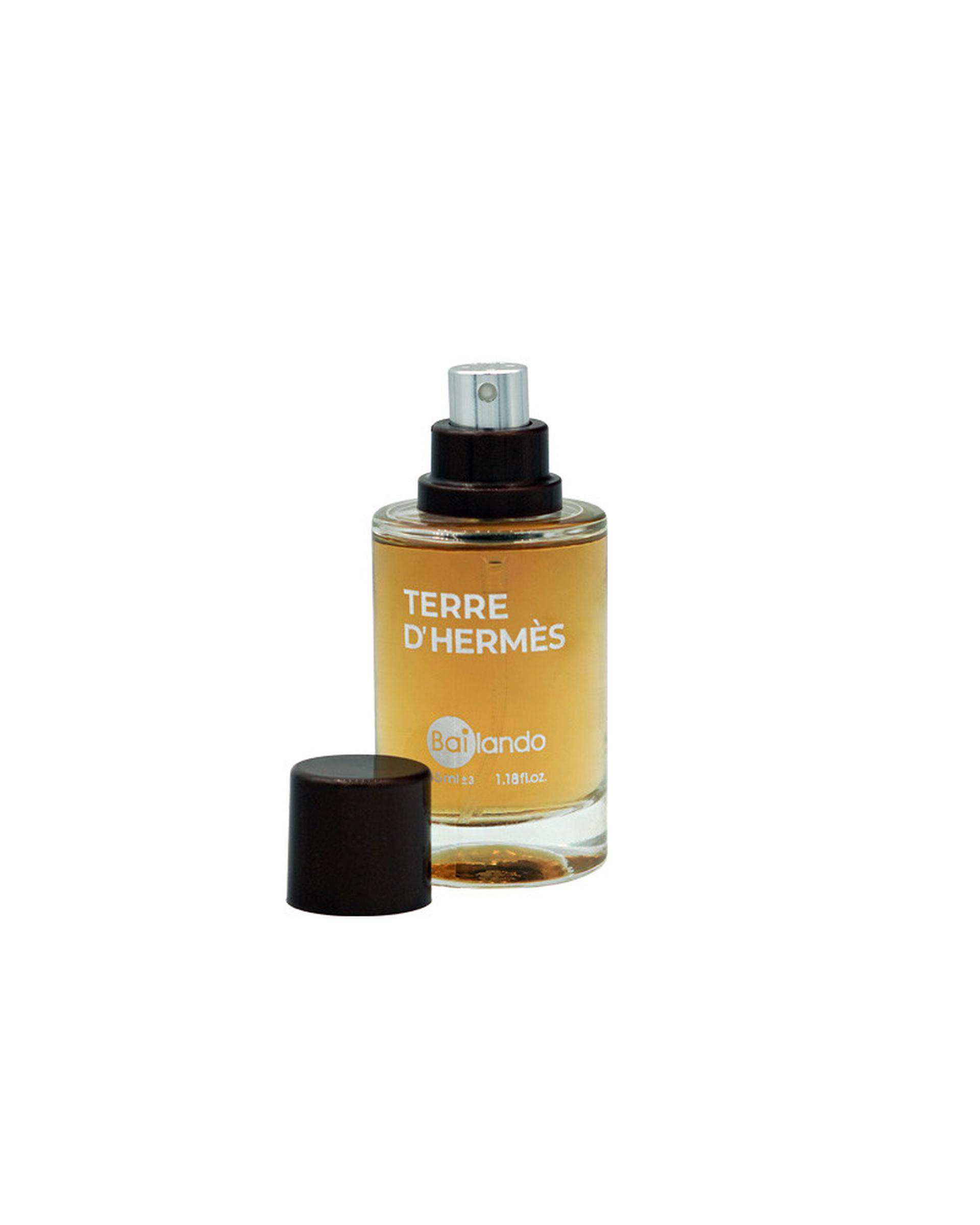 عطر جیبی مردانه بایلندو Bailando مدل TERRE D HERMES حجم 35ml