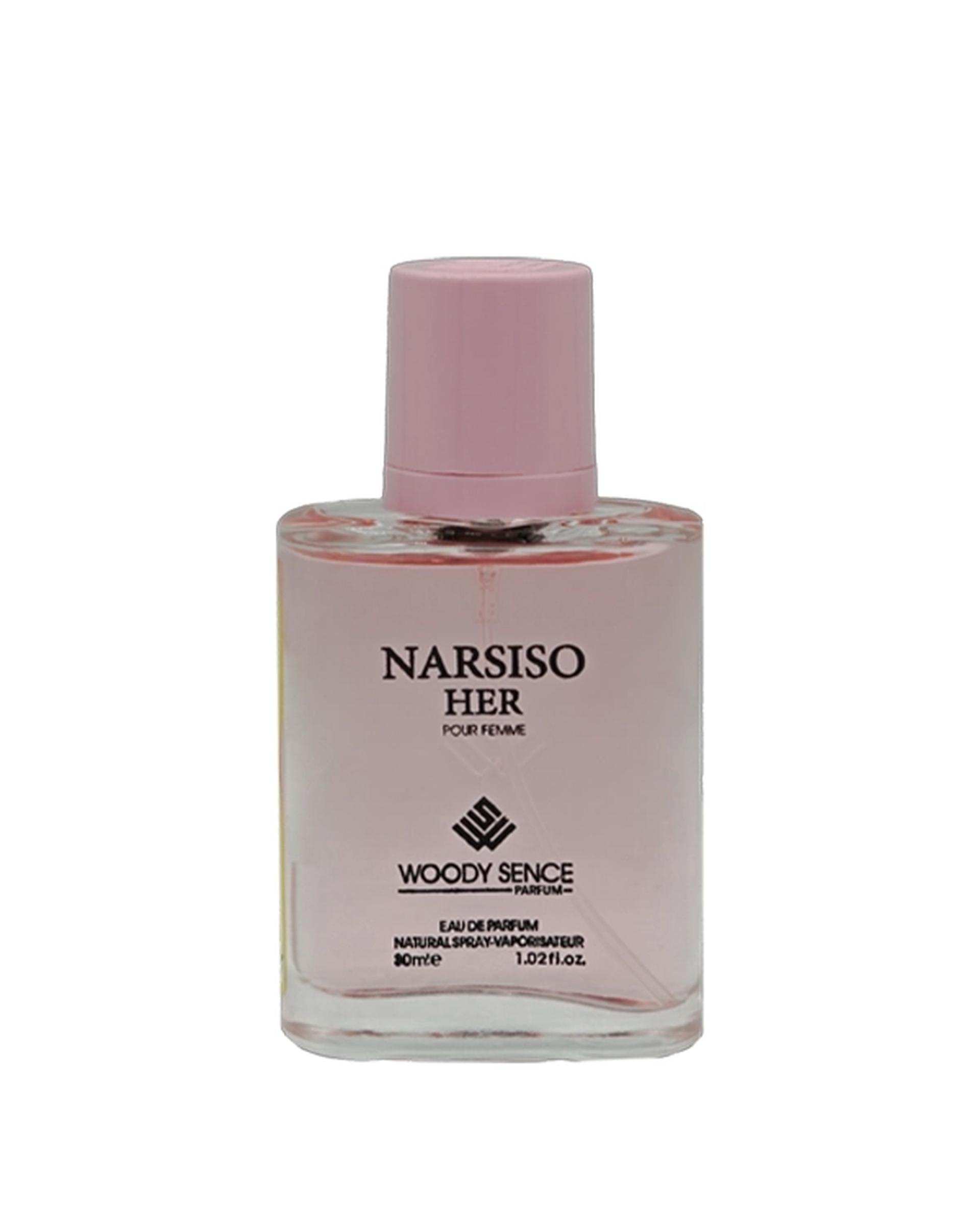 عطر جیبی زنانه وودی سنس Woody Sence مدل Narsiso Her حجم 30ml