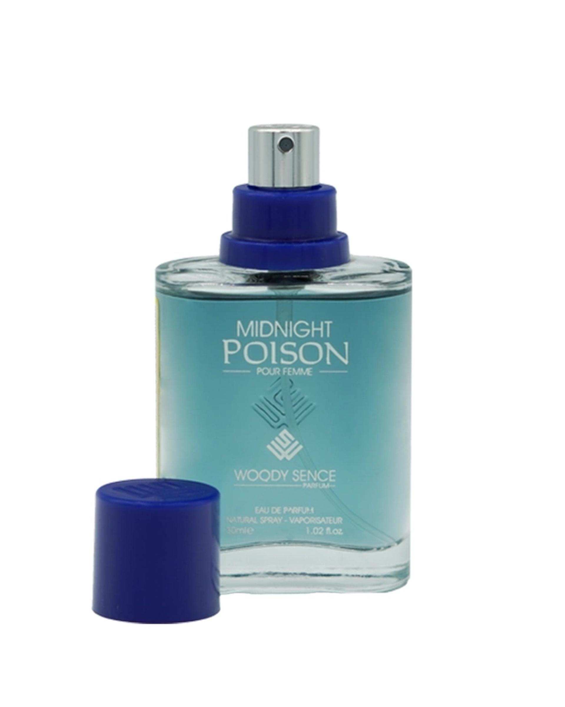 عطر جیبی زنانه وودی سنس Woody Sence مدل Midnight Poison حجم 30ml