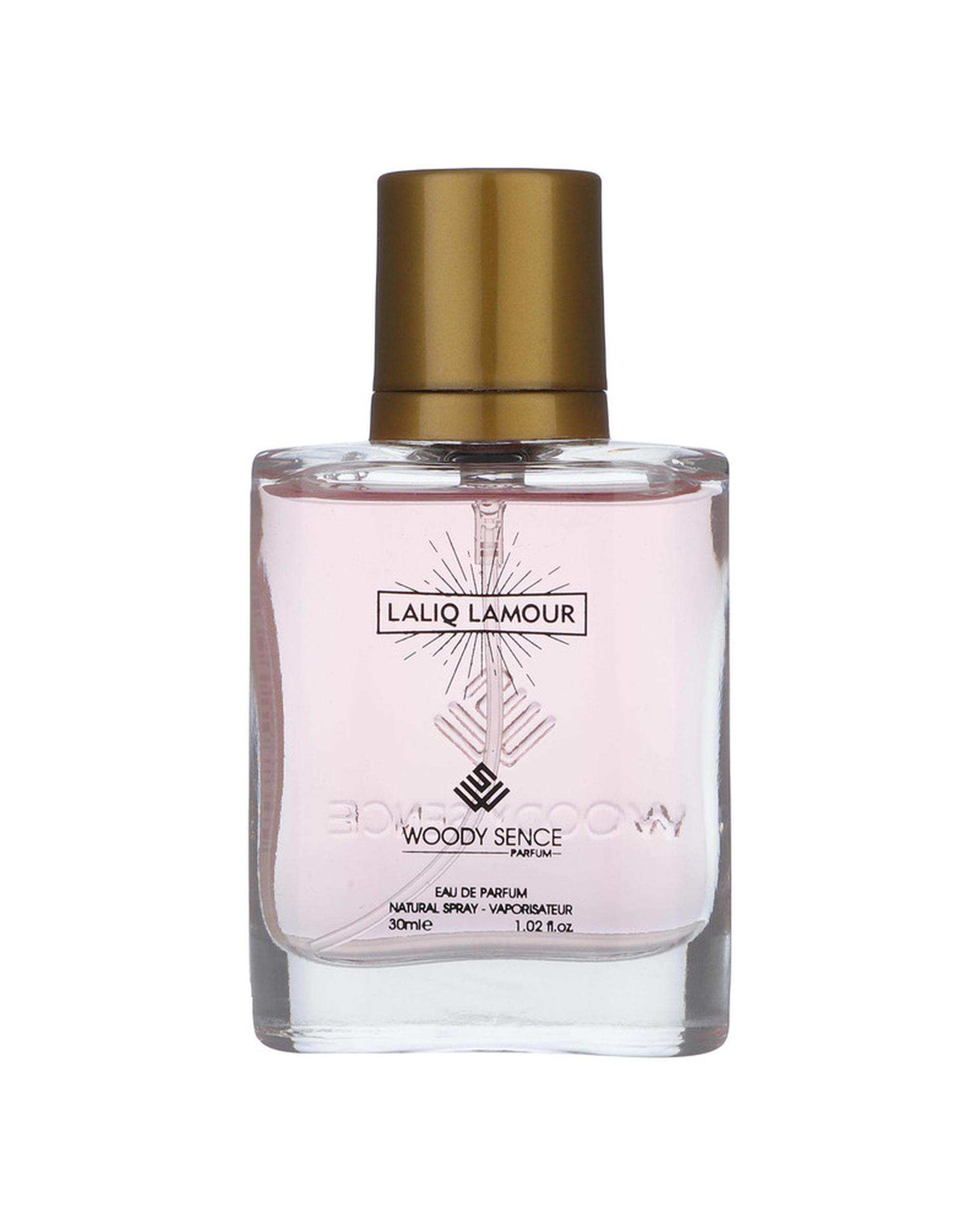 عطر جیبی زنانه وودی سنس Woody Sence مدل Laliq Lamour حجم 30ml