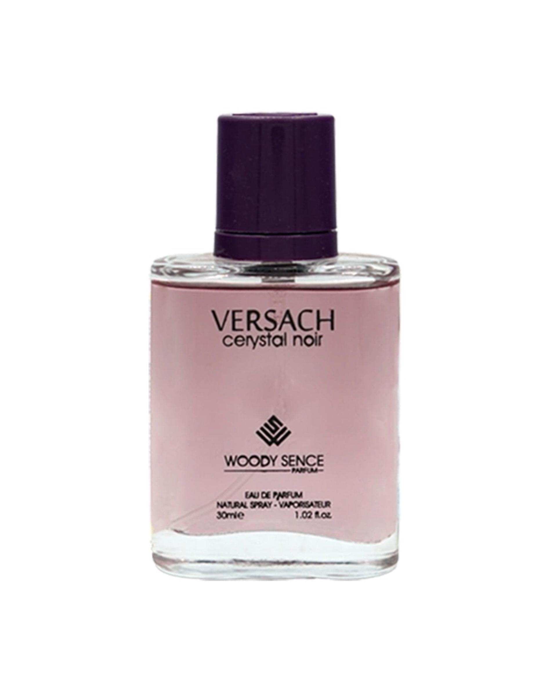 عطر جیبی زنانه وودی سنس Woody Sence مدل Versace Crystal Noir حجم 30ml