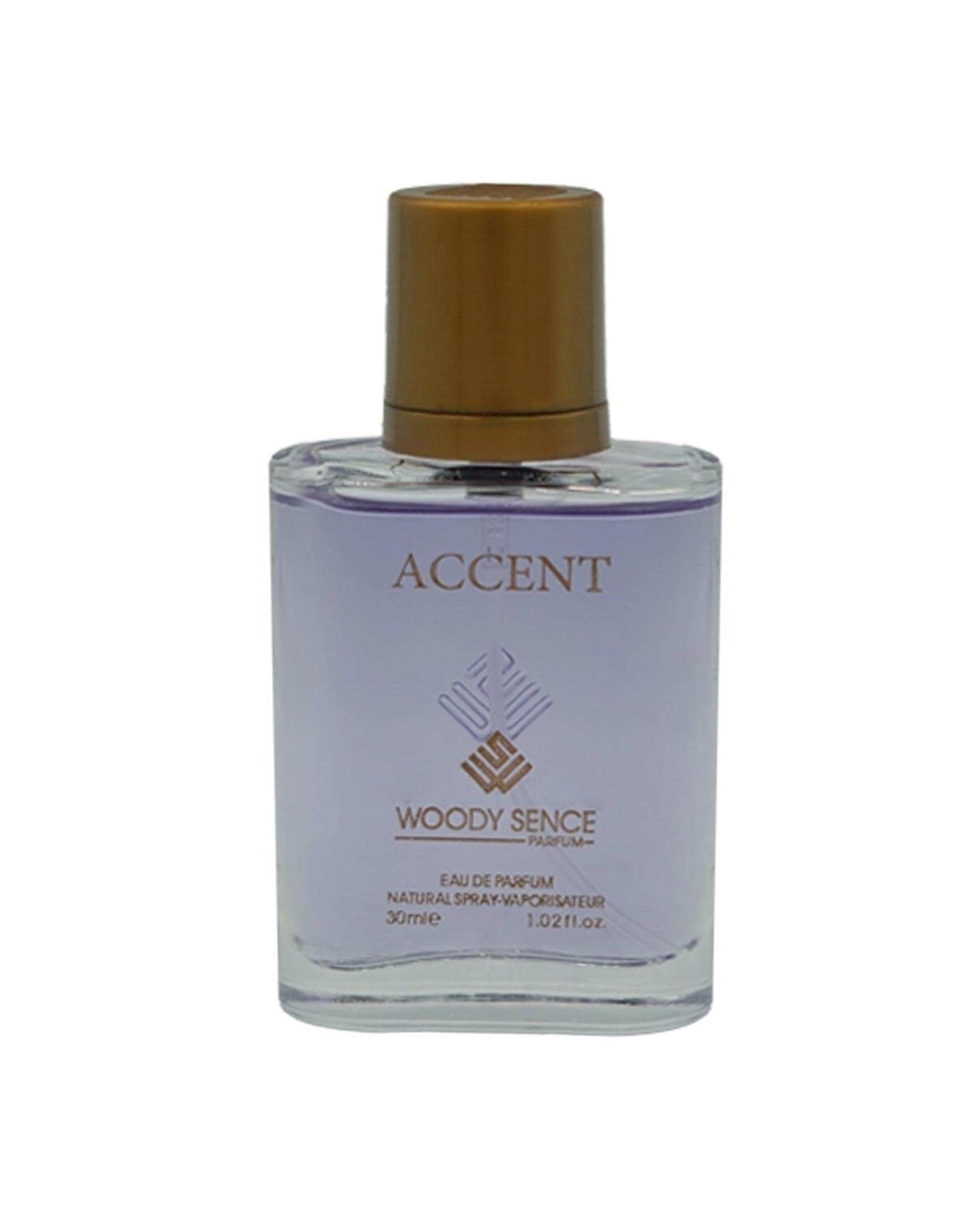 عطر جیبی زنانه وودی سنس Woody Sence مدل اکسنت Accent حجم 30ml