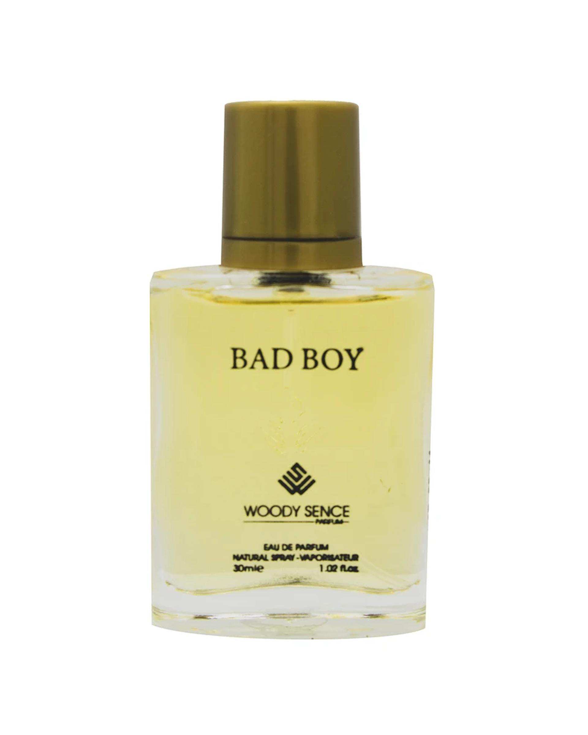 عطر جیبی مردانه وودی سنس Woody Sence مدل Bad Boy حجم 30ml