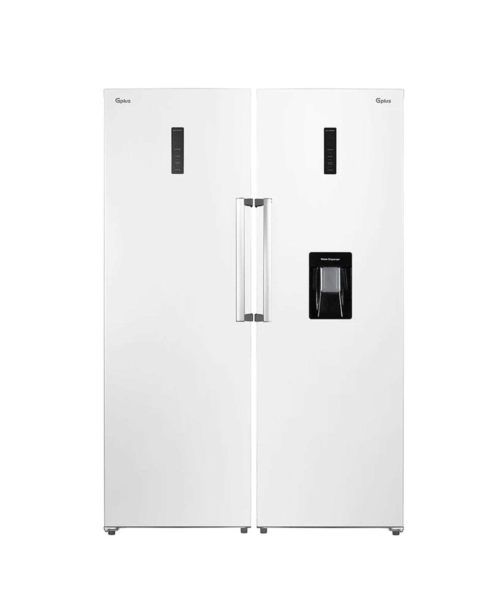 یخچال و فریزر دو قلو سفید جی پلاس Gplus مدل GRF-P2736W