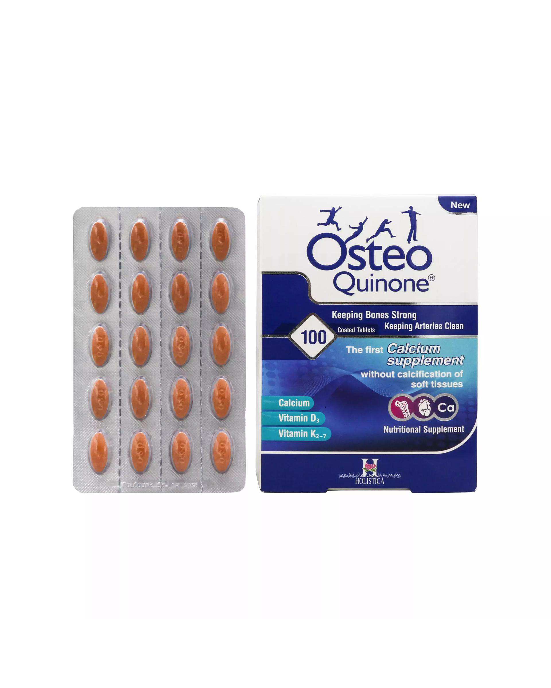 قرص استئوکینون Osteo Quinone هولیستیکا بسته ۱۰۰ عددی