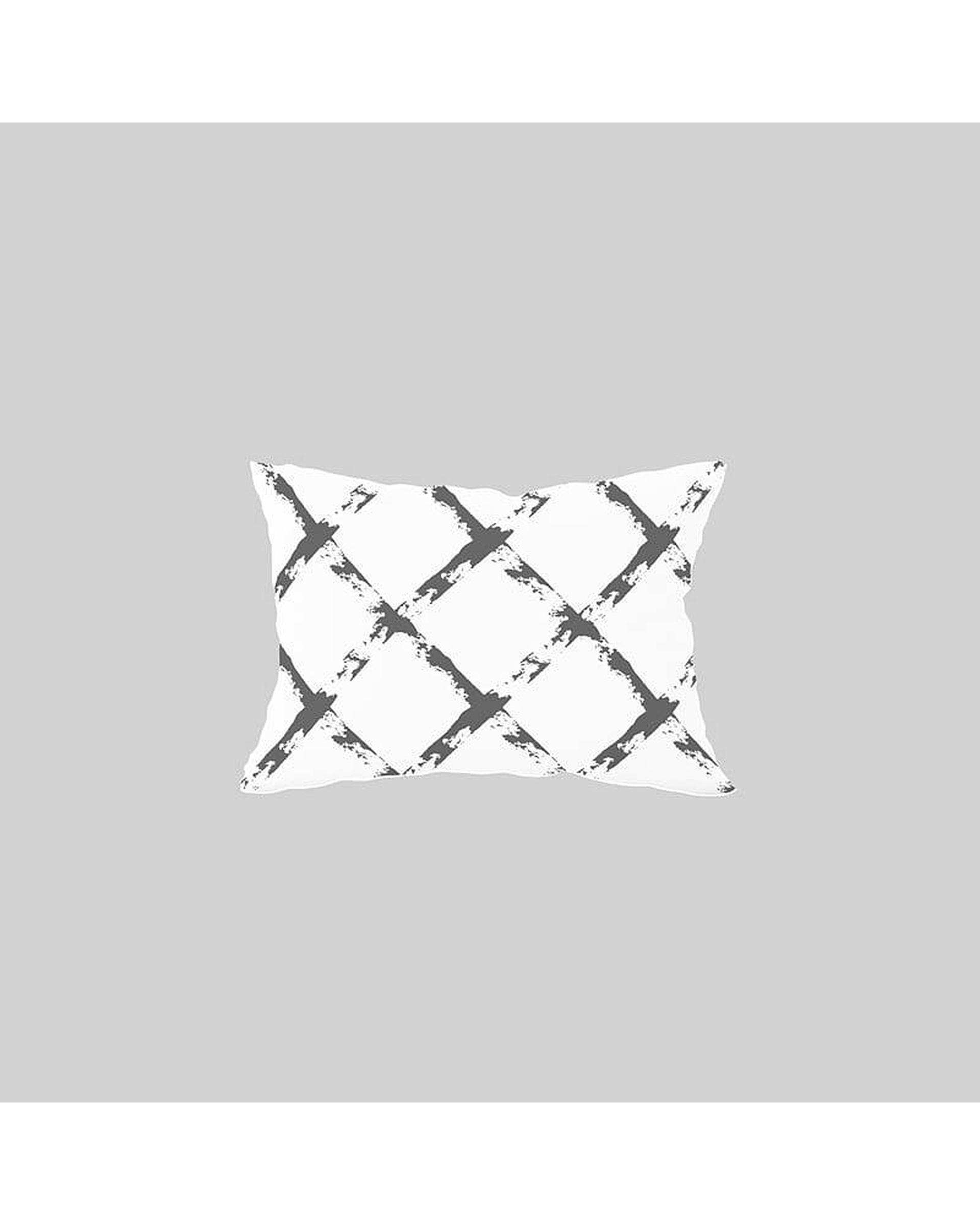 سرویس روتختی کاوری دو نفره 7 تکه نوپه هوم Nopehome طرح بیسیک راه راه هتلی سفید کد 100