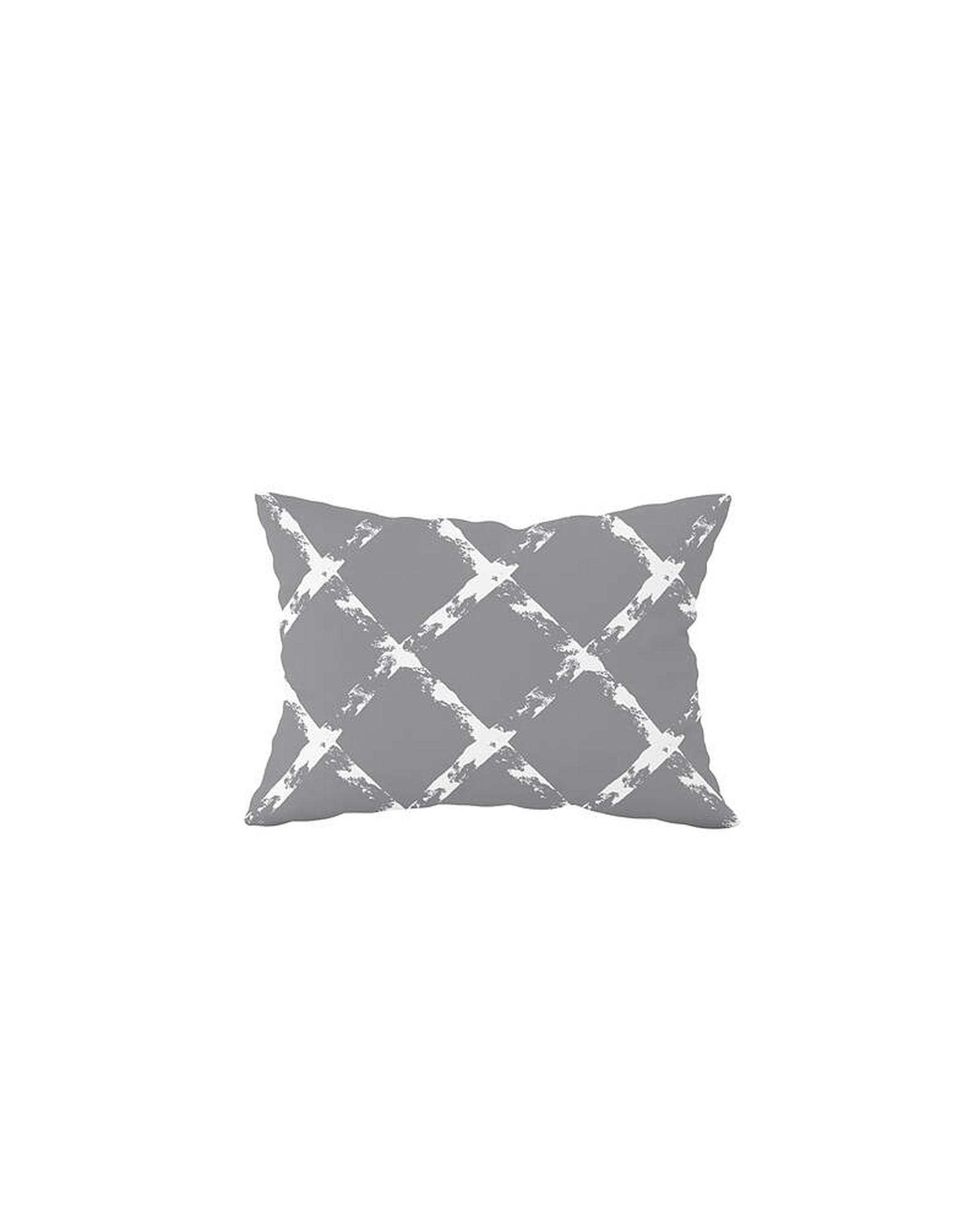 سرویس روتختی کاوری یک نفره 5 تکه نوپه هوم Nopehome طرح بیسیک هتلی راه راه طوسی کد 102