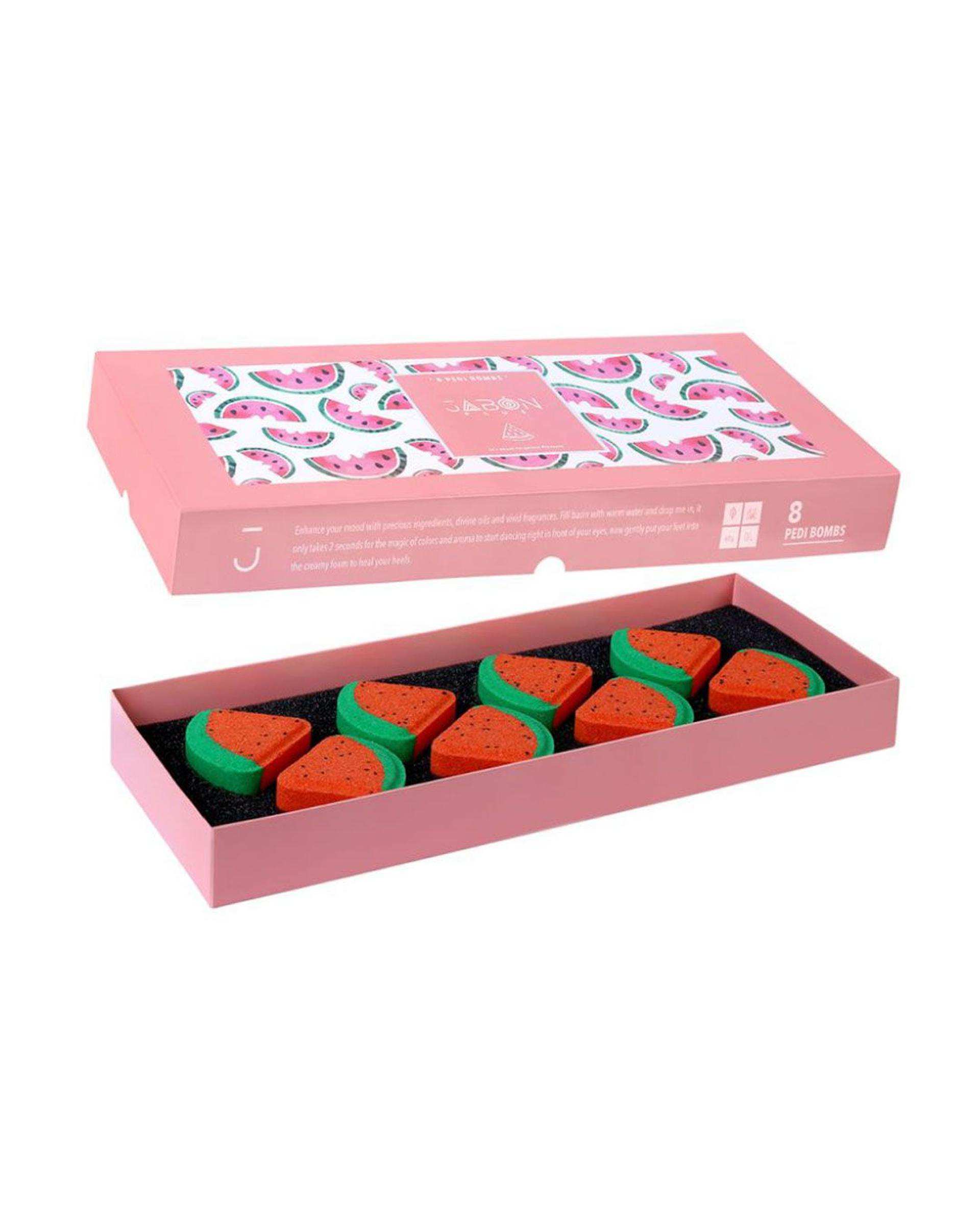 کوکتل پدیکور ژبن پلاس Jabon Plus مدل هندوانه