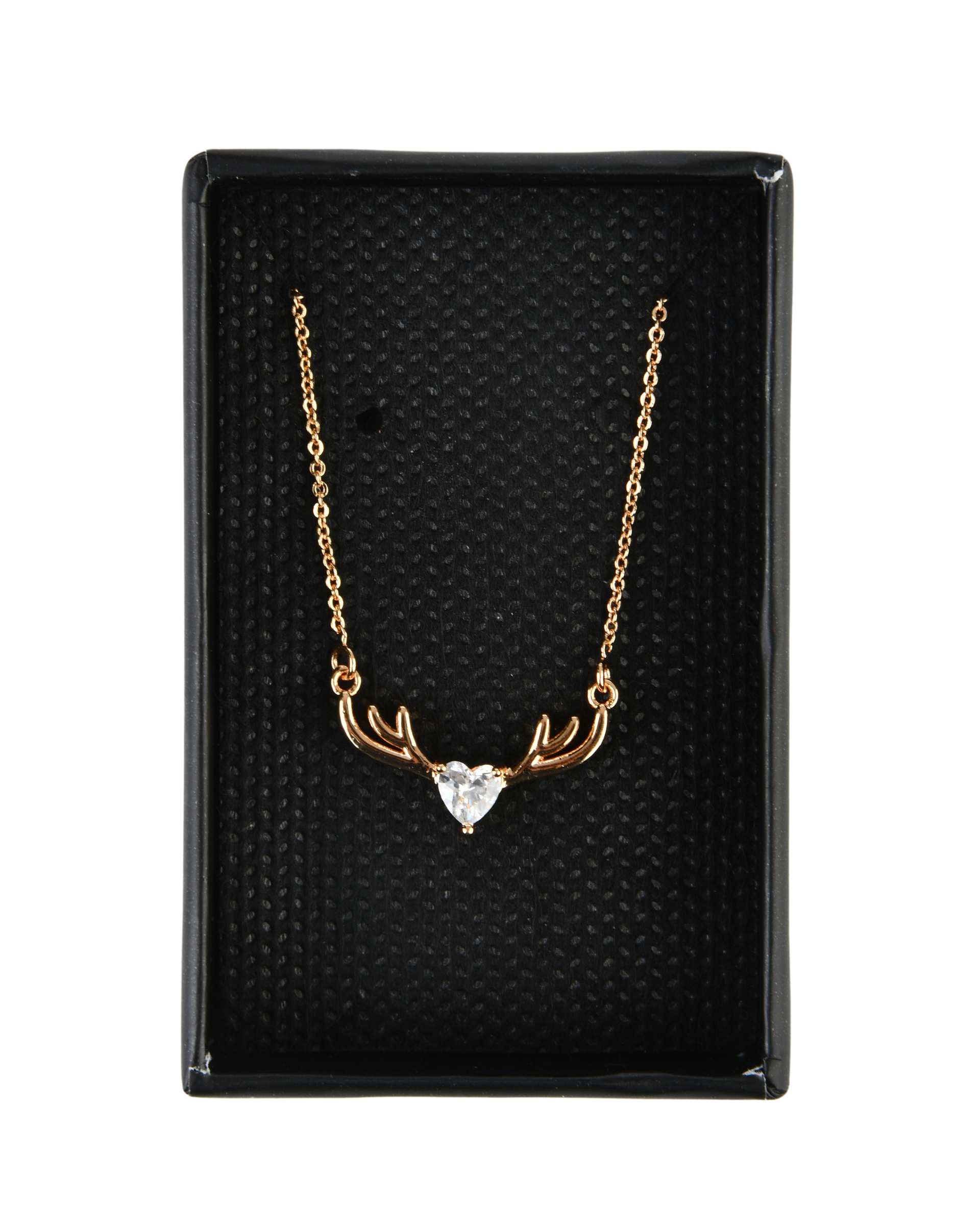 گردنبند مدل بال و قلب طلایی طرح سواروسکی SWAROVSKI