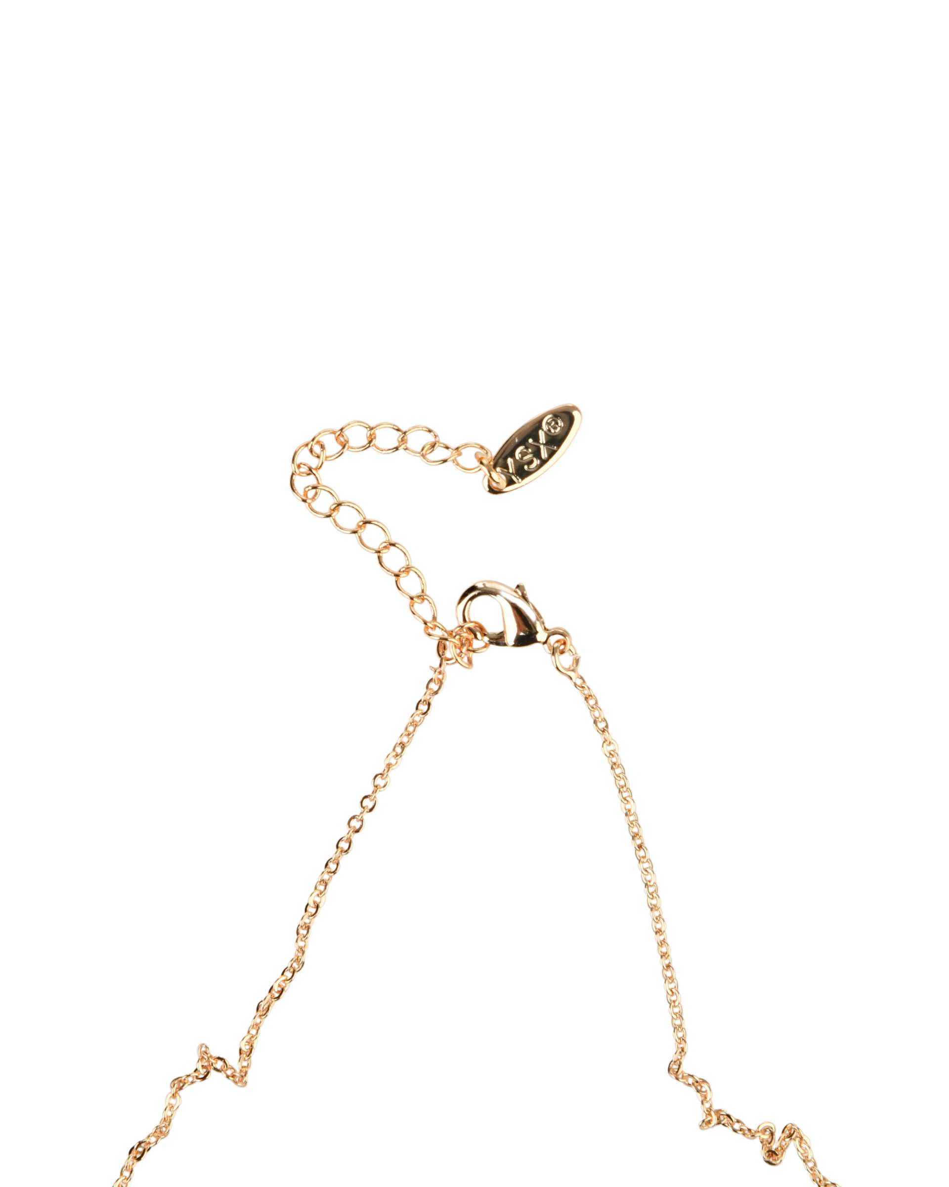 گردنبند مدل بال و قلب طلایی طرح سواروسکی SWAROVSKI