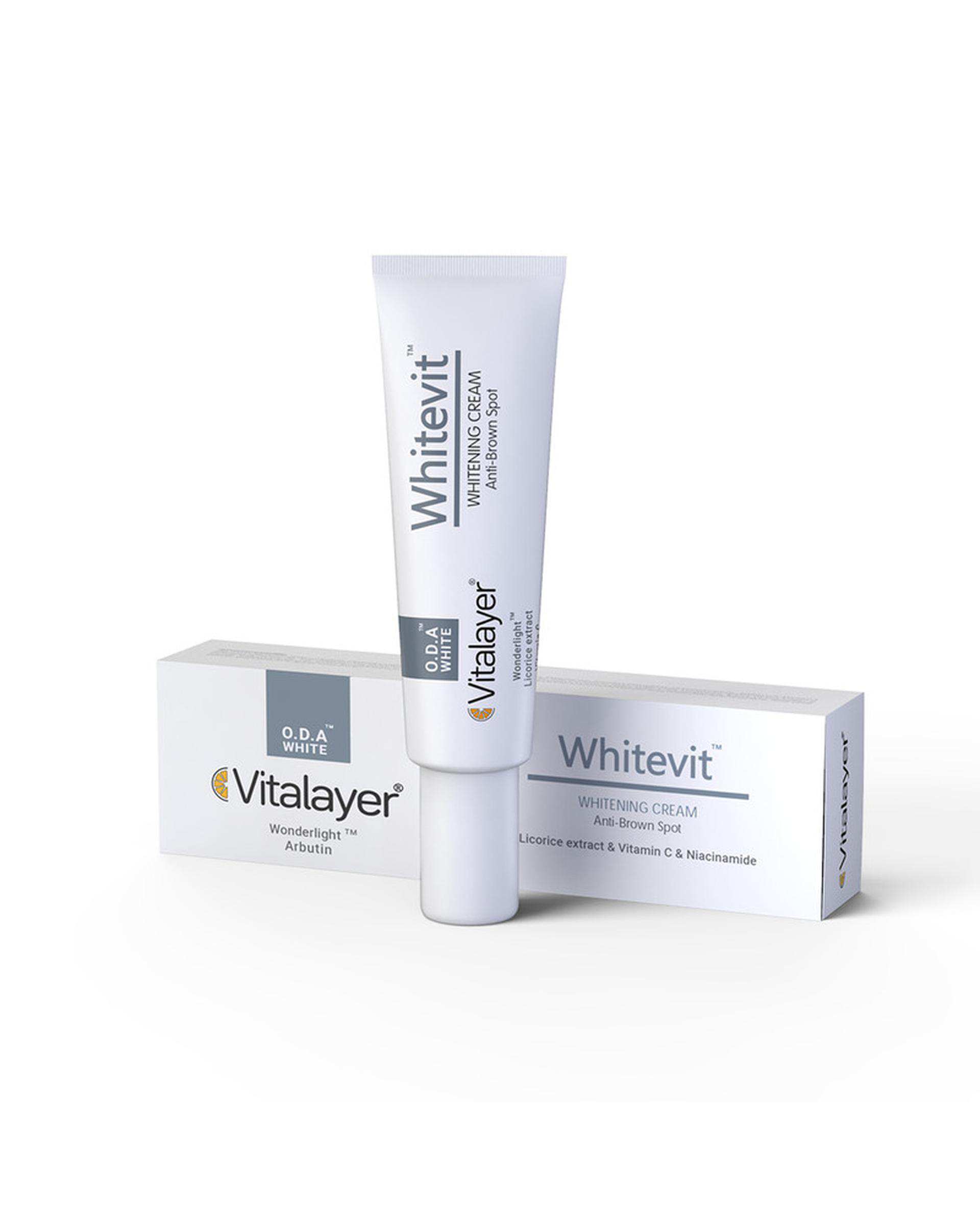 کرم روشن کننده ویتالیر Vitalayer مدل Whitevit حجم 30ml