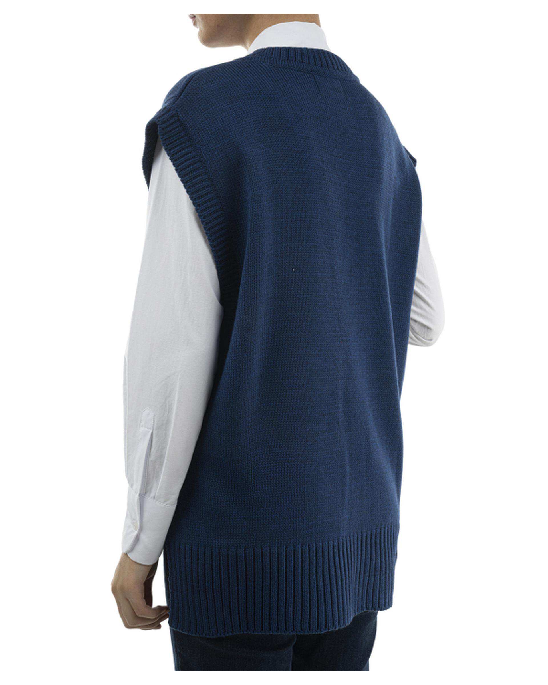 ژیله زنانه بافت آبی سوپردرای Superdry کد W16A42601T