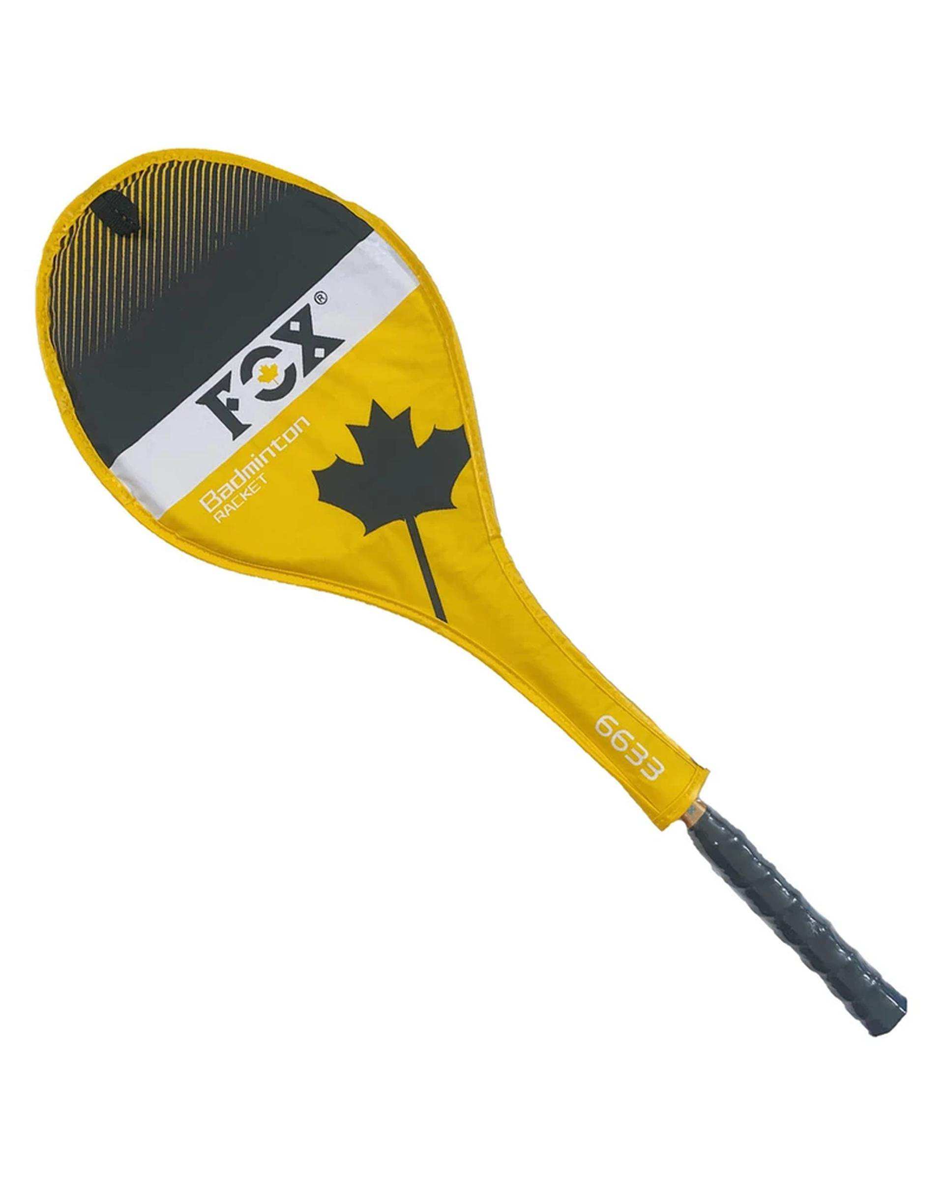 راکت بدمینتون طلایی براق فاکس Fox کد 6633