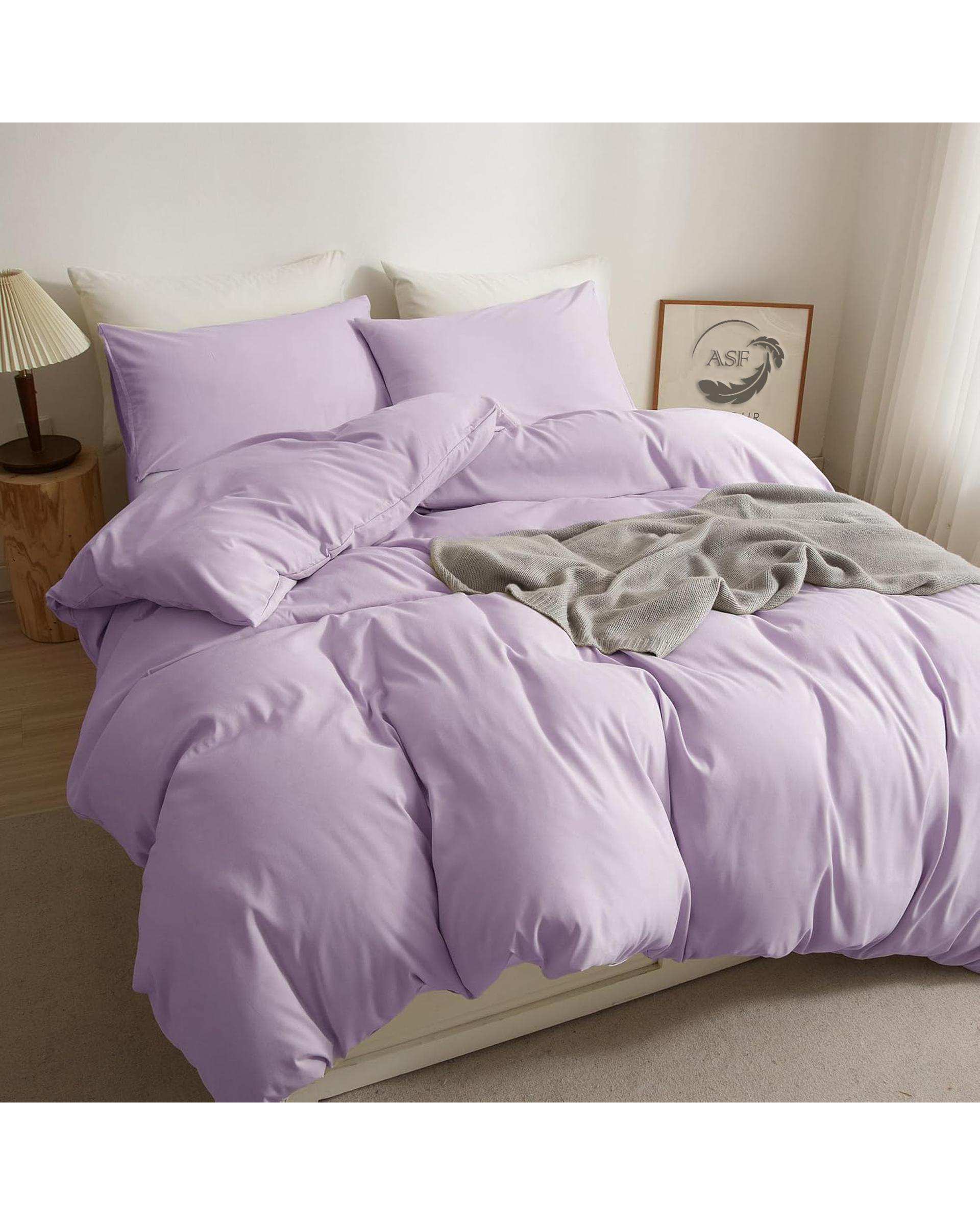 سرویس لحاف روتختی یک نفره 6 تکه عرض 120 یاسی ای اس اف ASF مدل MICRO LADY