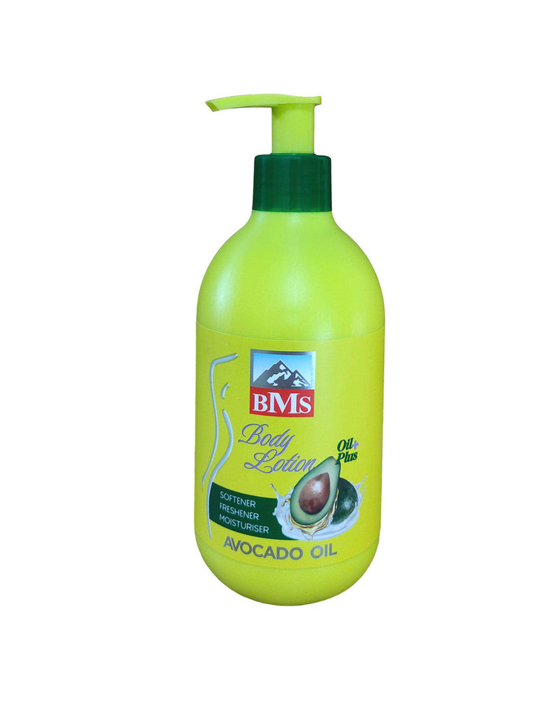 لوسیون بدن بی ام اس BMS حاوی روغن آووکادو حجم 300ml