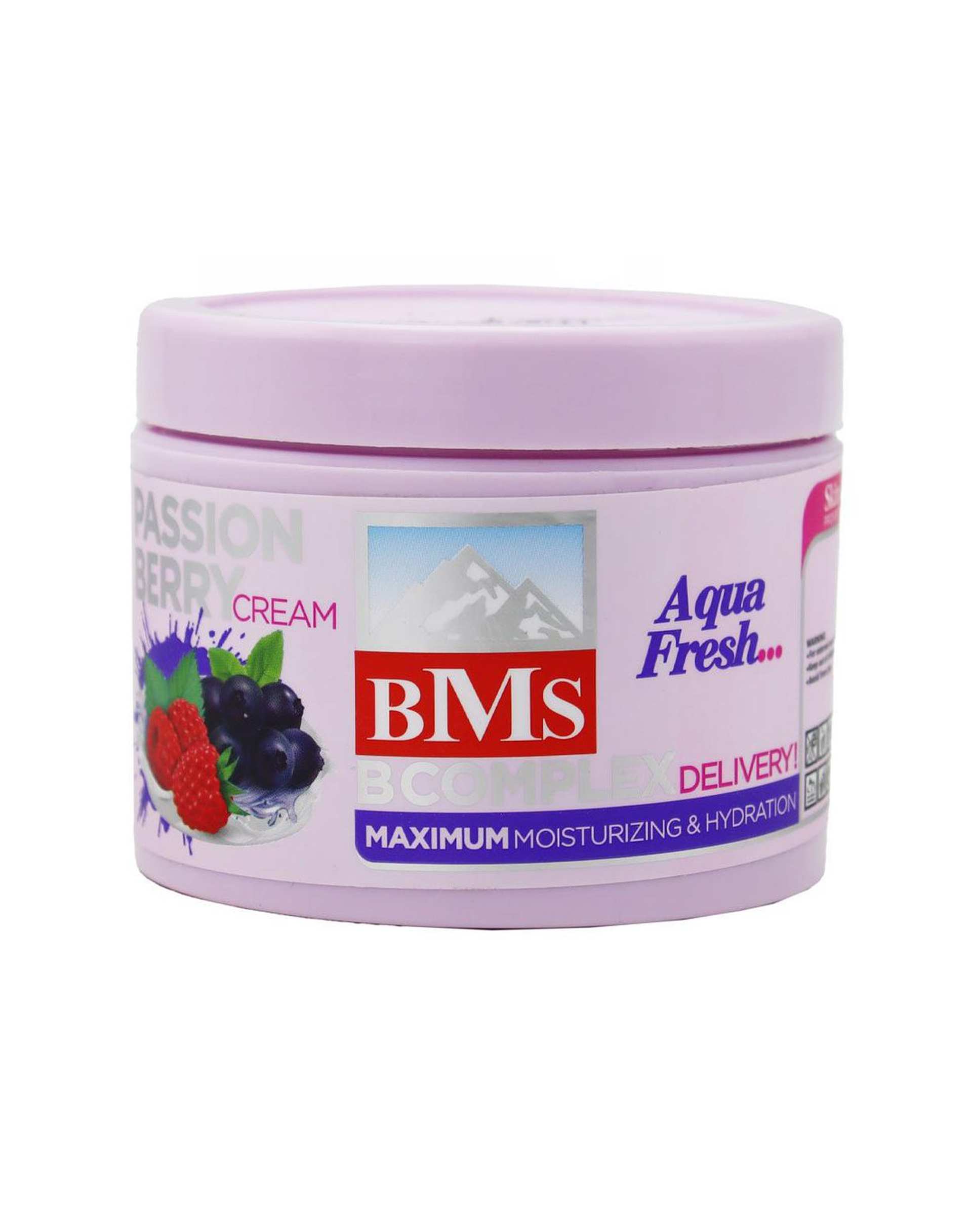 کرم مرطوب کننده دست و صورت بی ام اس BMS حاوی عصاره پشن بری حجم 200ml