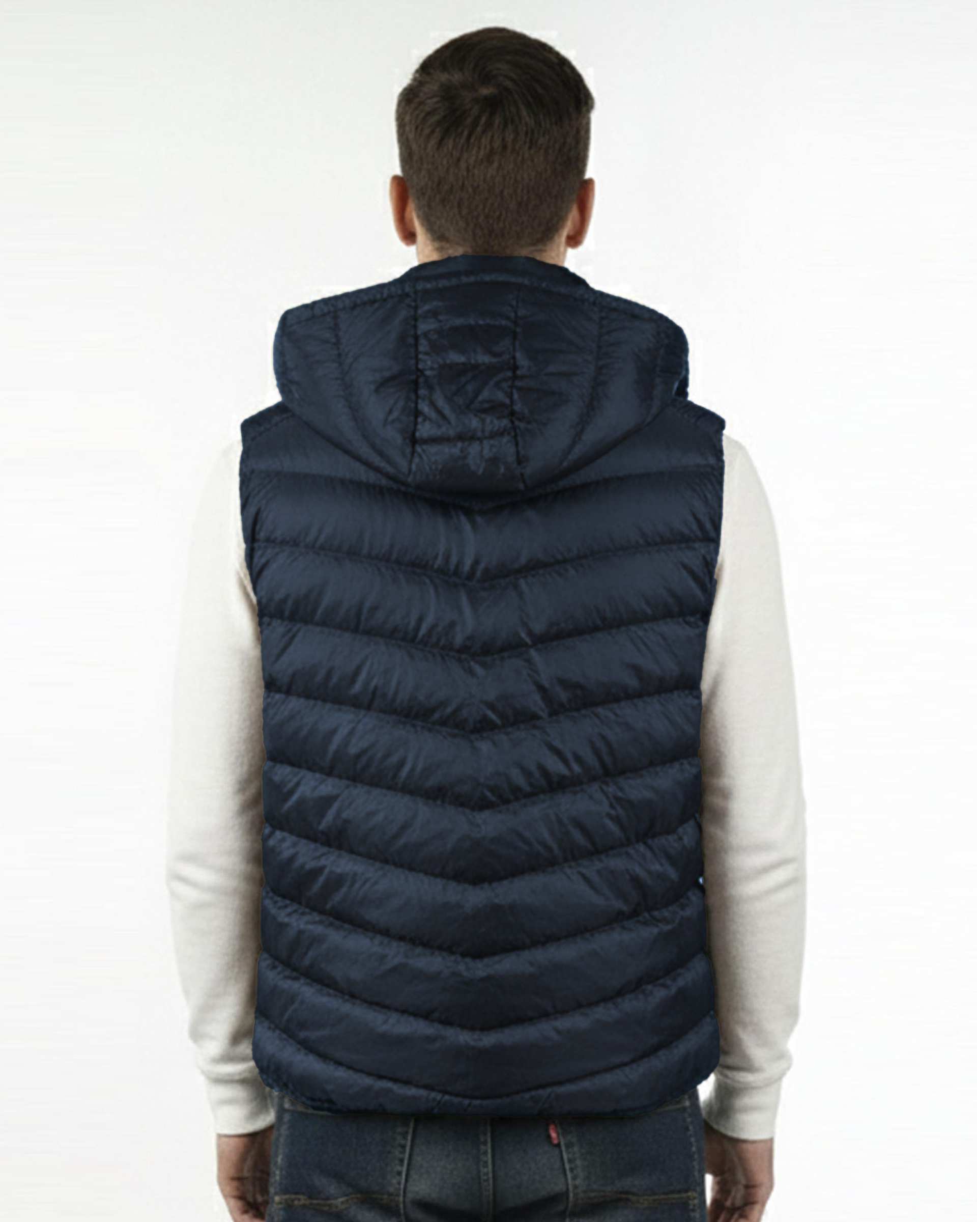 پافر مردانه سرمه ای سوپردرای Superdry کد M14A42005C