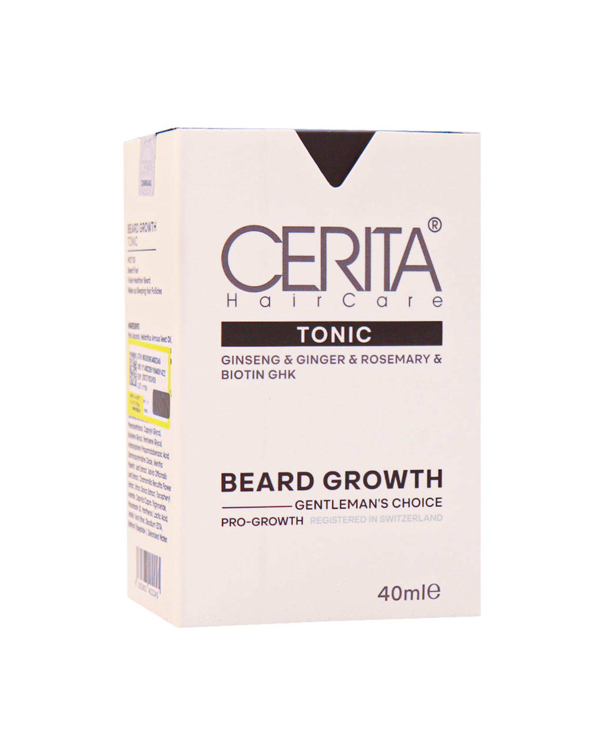 تونیک تقویت ریش سریتا Cerita حجم 40ml