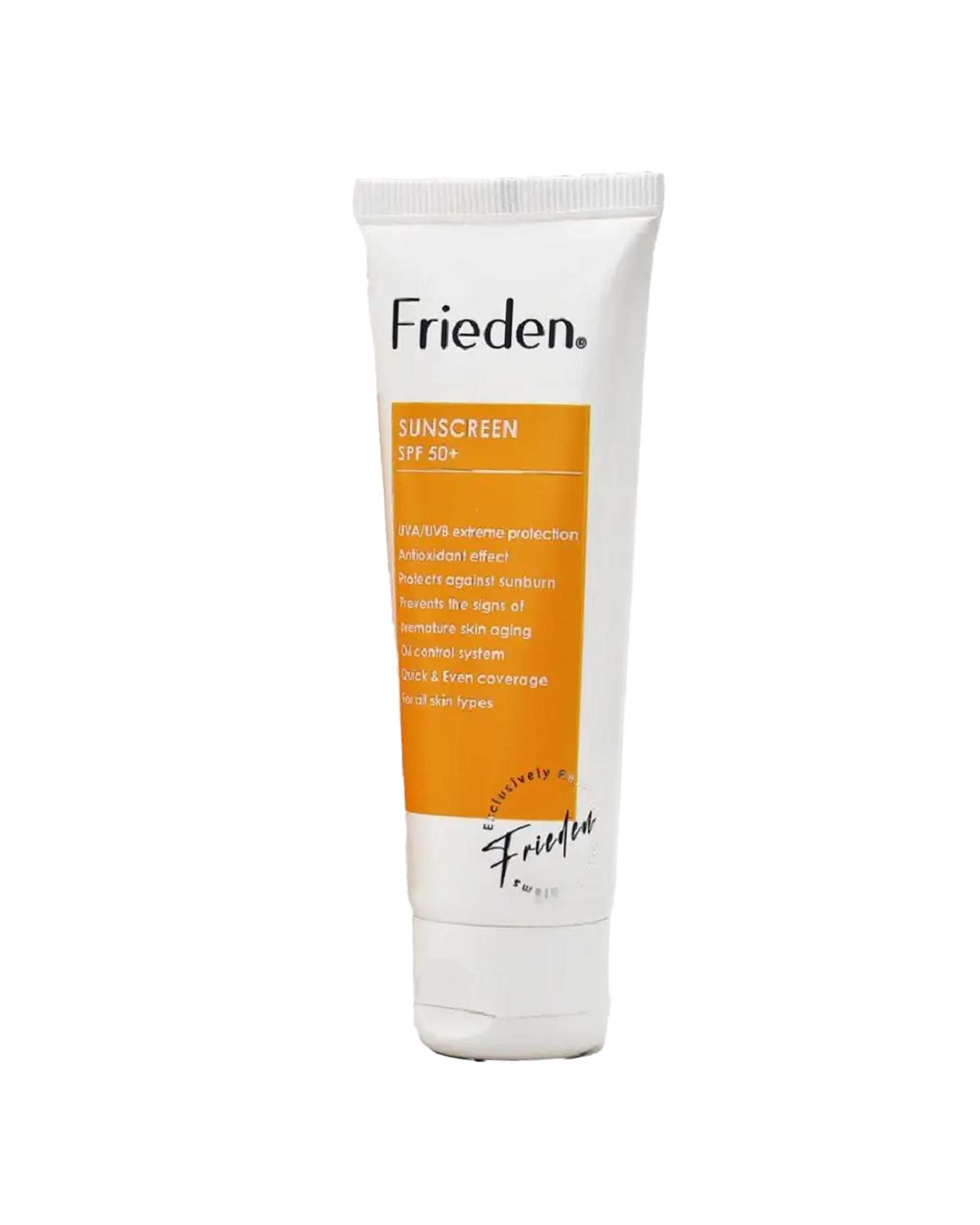 کرم ضد آفتاب بی رنگ SPF50 فریدن Frieden حجم 50ml