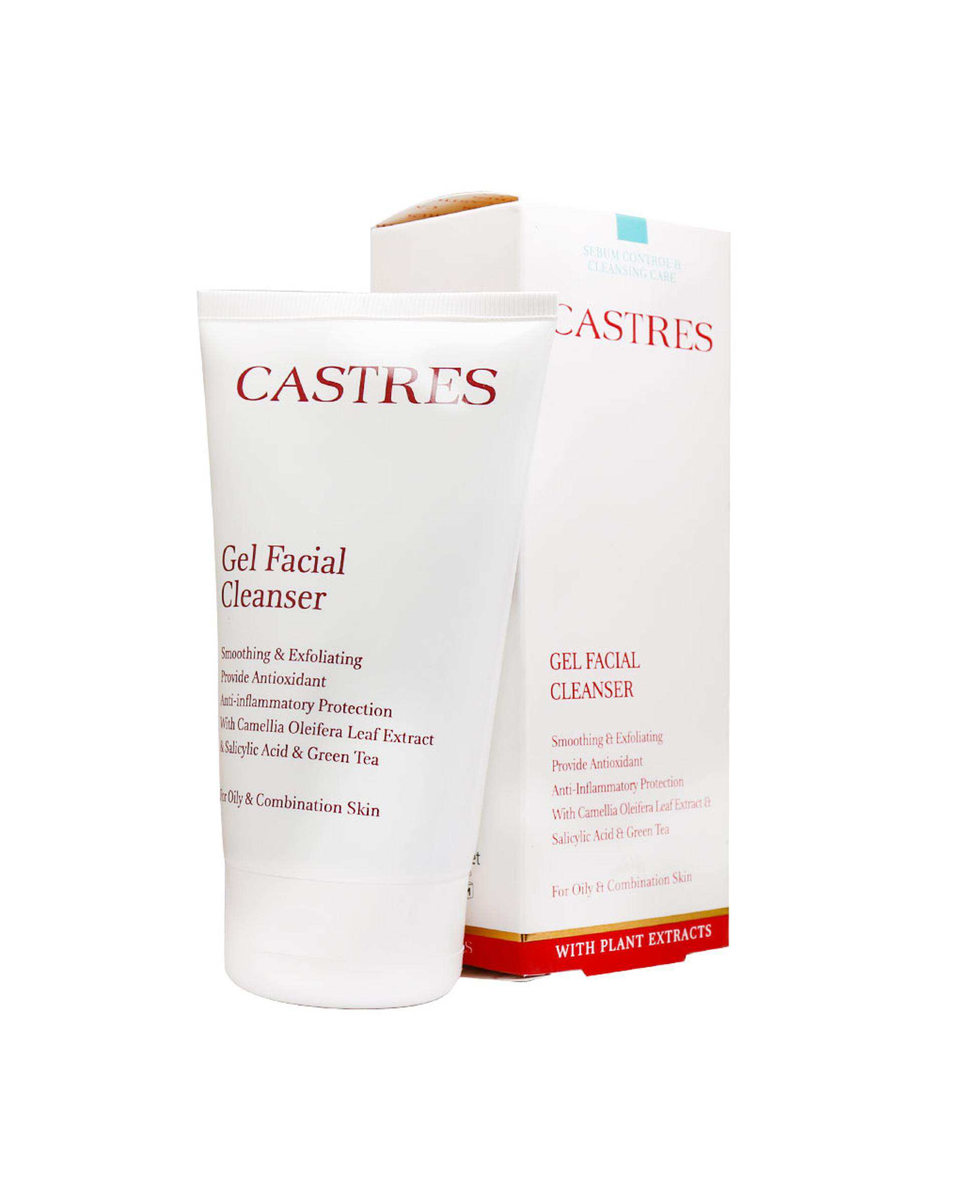 ژل شوینده پوست چرب کسترز Castres حجم 50ml