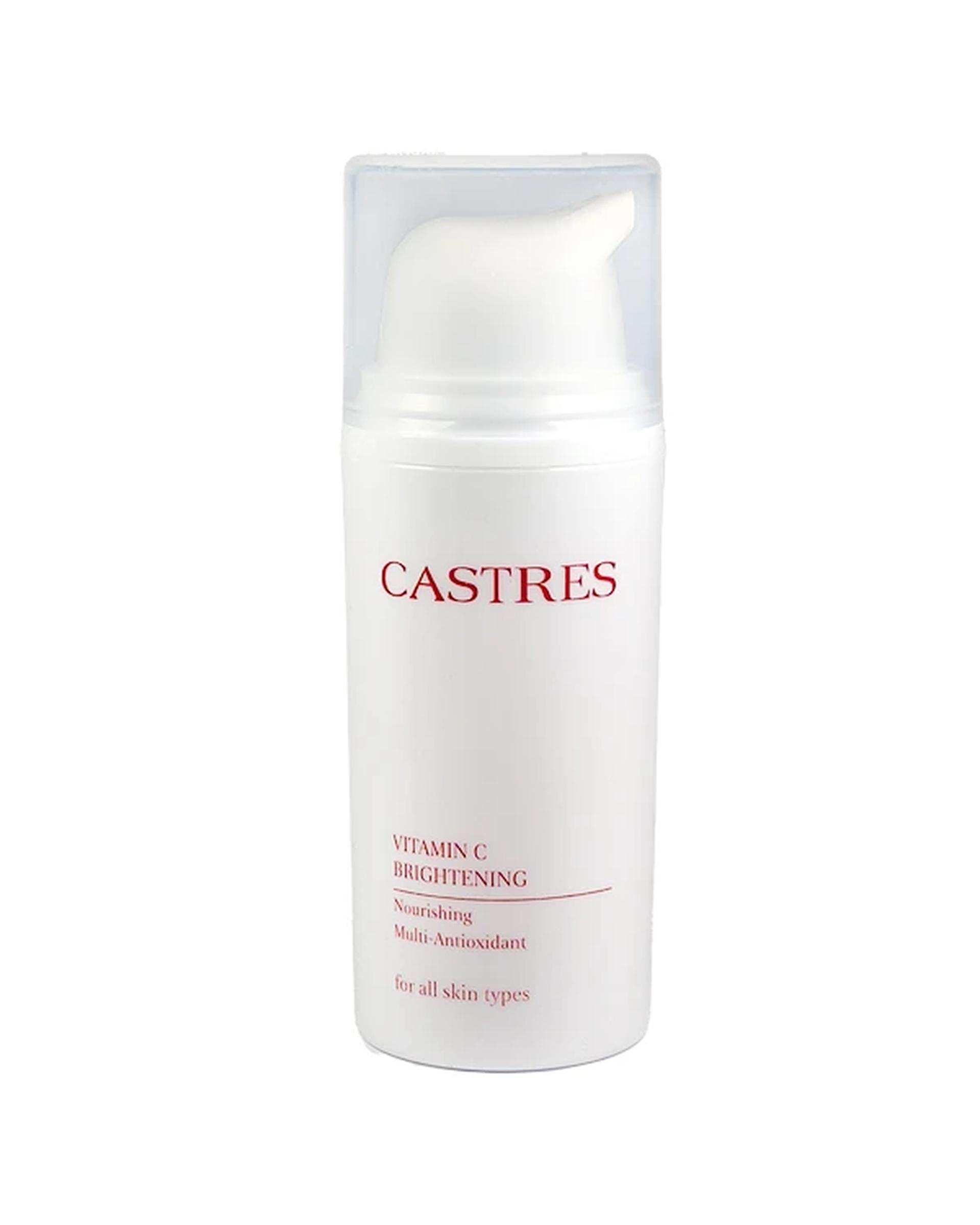 ژل کرم روشن کننده ویتامین C کسترز Castres حجم 30ml