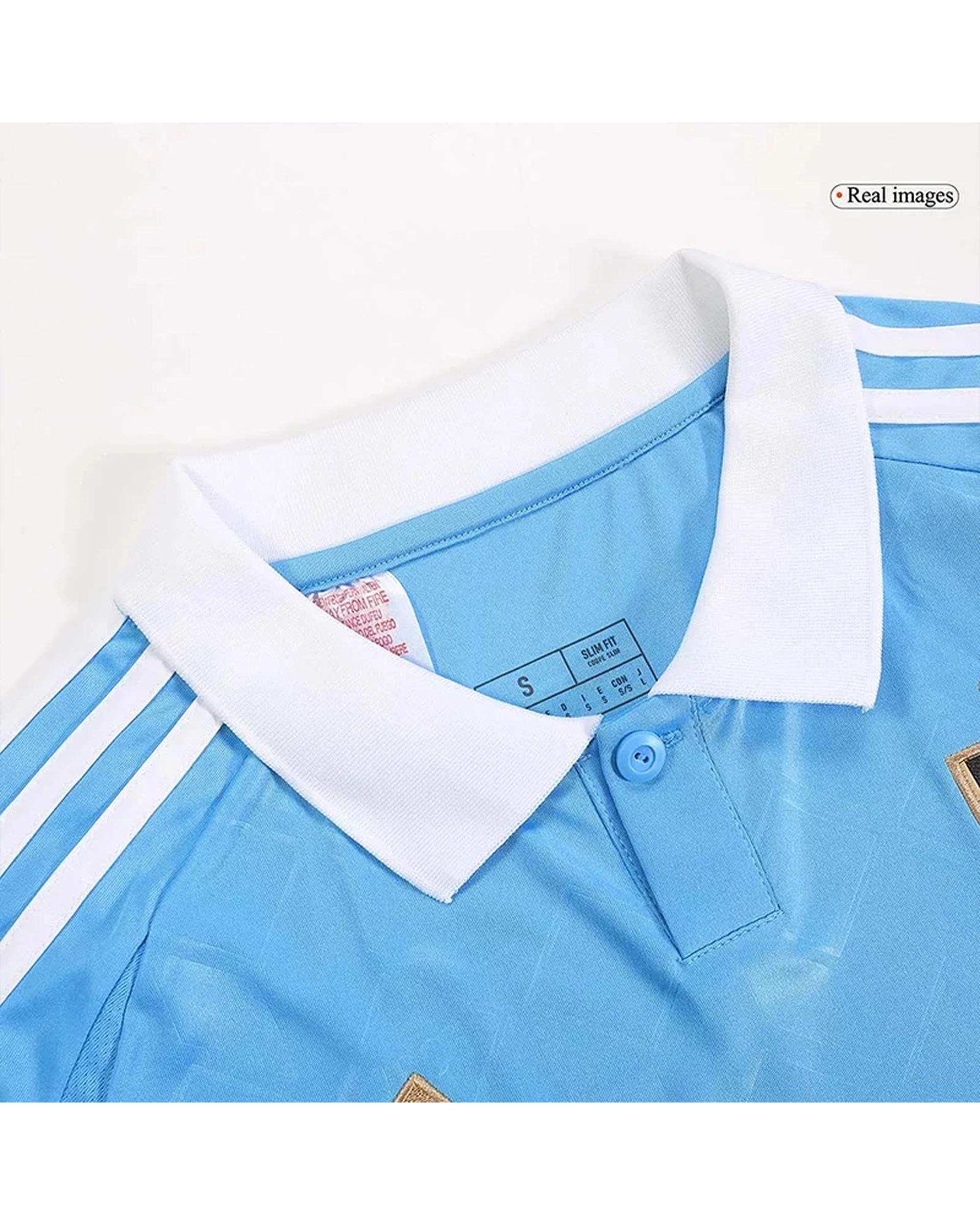 ست پولوشرت و شلوارک ورزشی مردانه مدل بلژیک Away 2024
