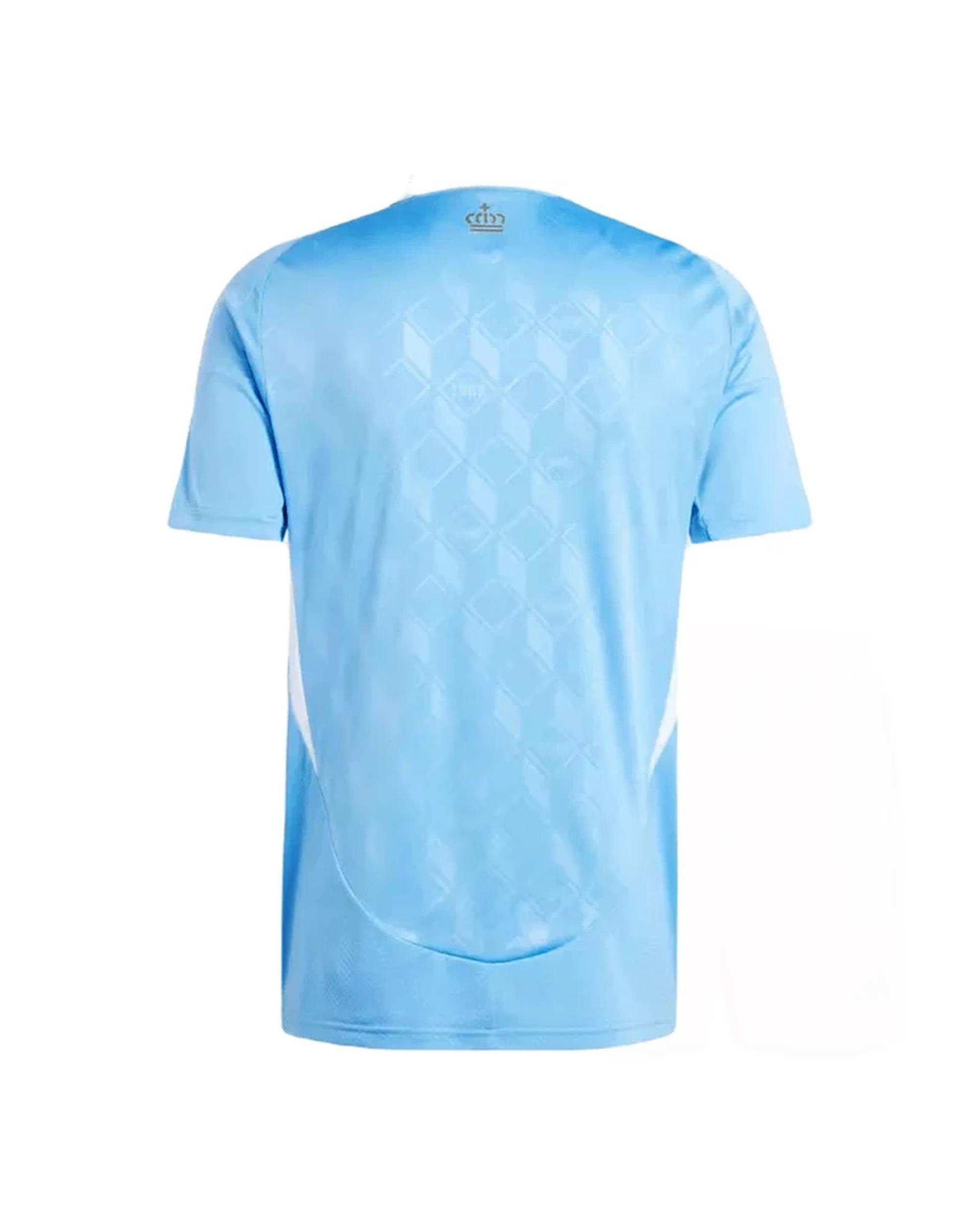 ست پولوشرت و شلوارک ورزشی مردانه مدل بلژیک Away 2024