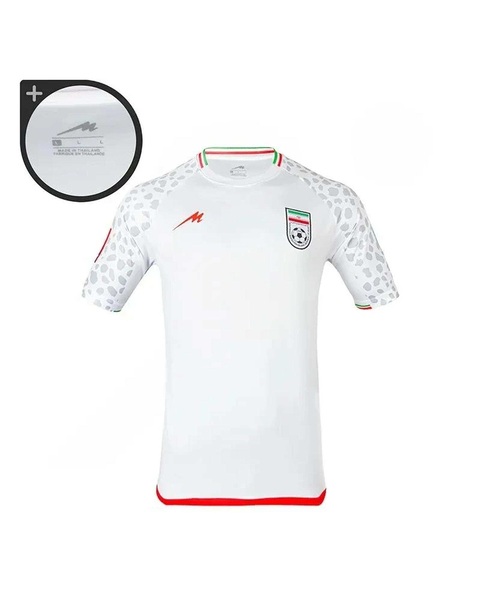 ست تی شرت و شلوارک ورزشی مردانه مدل اول تیم ملی ایران جام جهانی کد NK-6722-2022