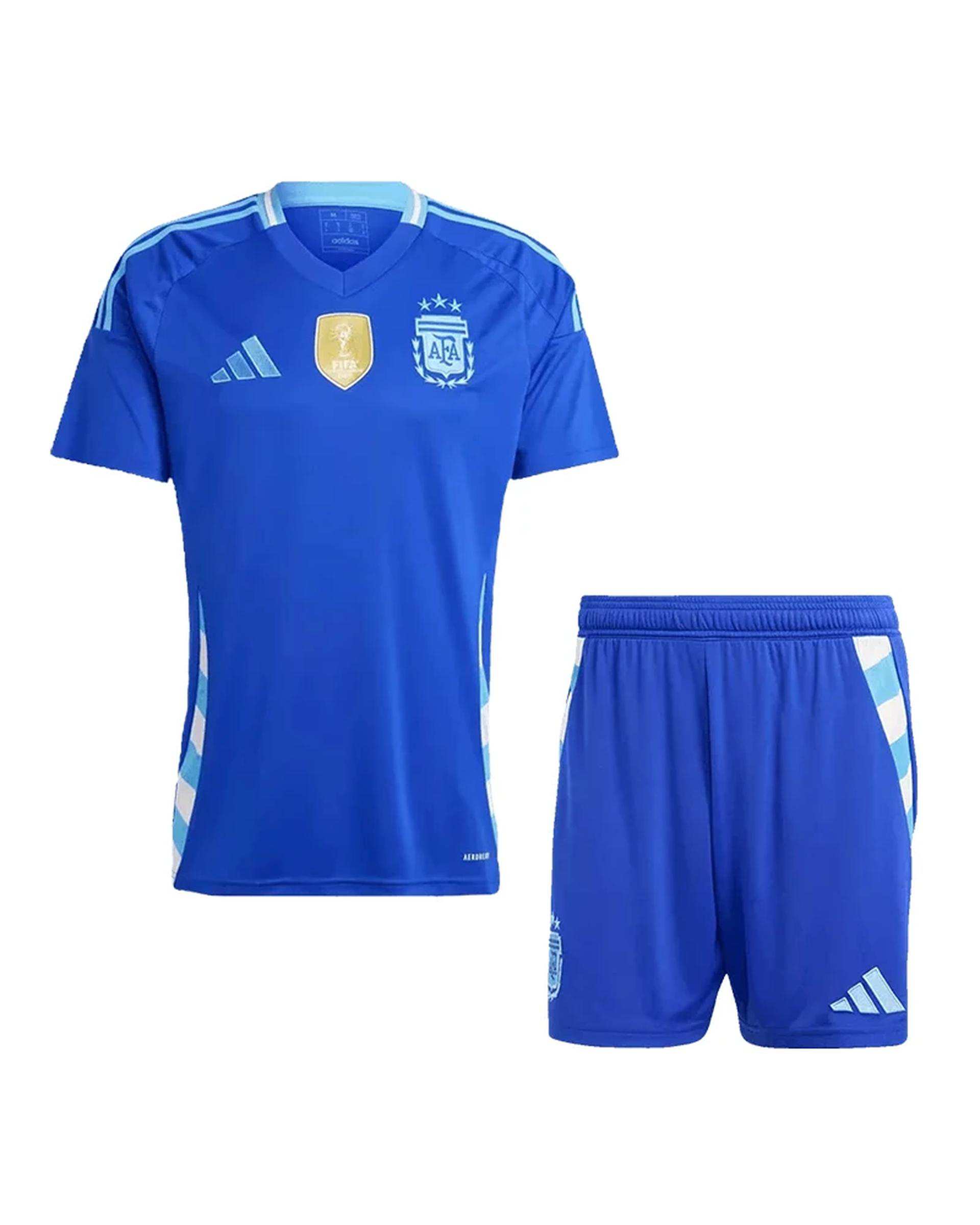 ست تی شرت و شلوارک ورزشی مردانه مدل آرژانتین Away 2025
