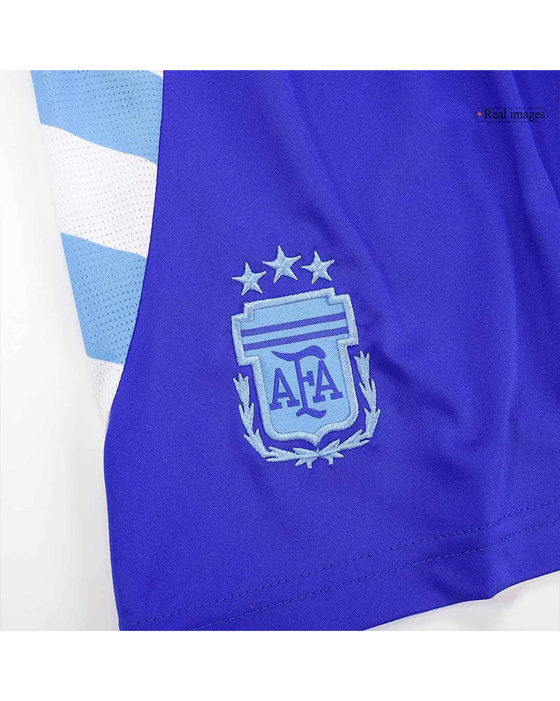 ست تی شرت و شلوارک ورزشی مردانه مدل آرژانتین Away 2025