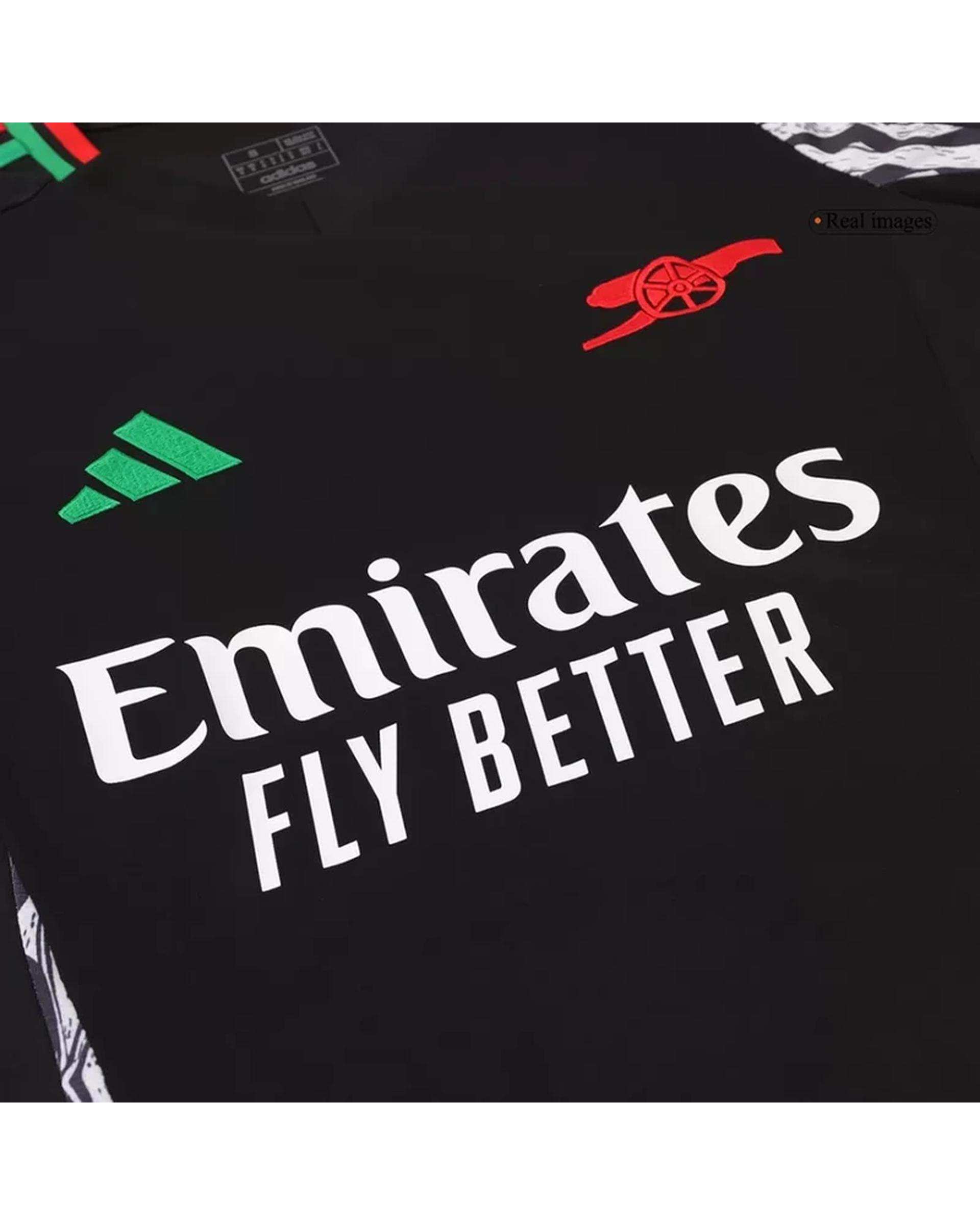 ست تی شرت و شلوارک ورزشی مردانه مدل آرسنال Away 2025