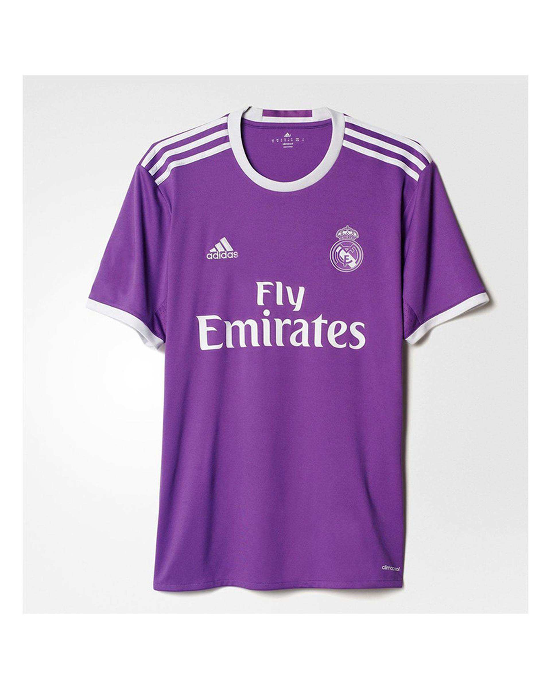 ست تی شرت و شلوارک ورزشی مردانه مدل رئال مادرید کد Away 2017