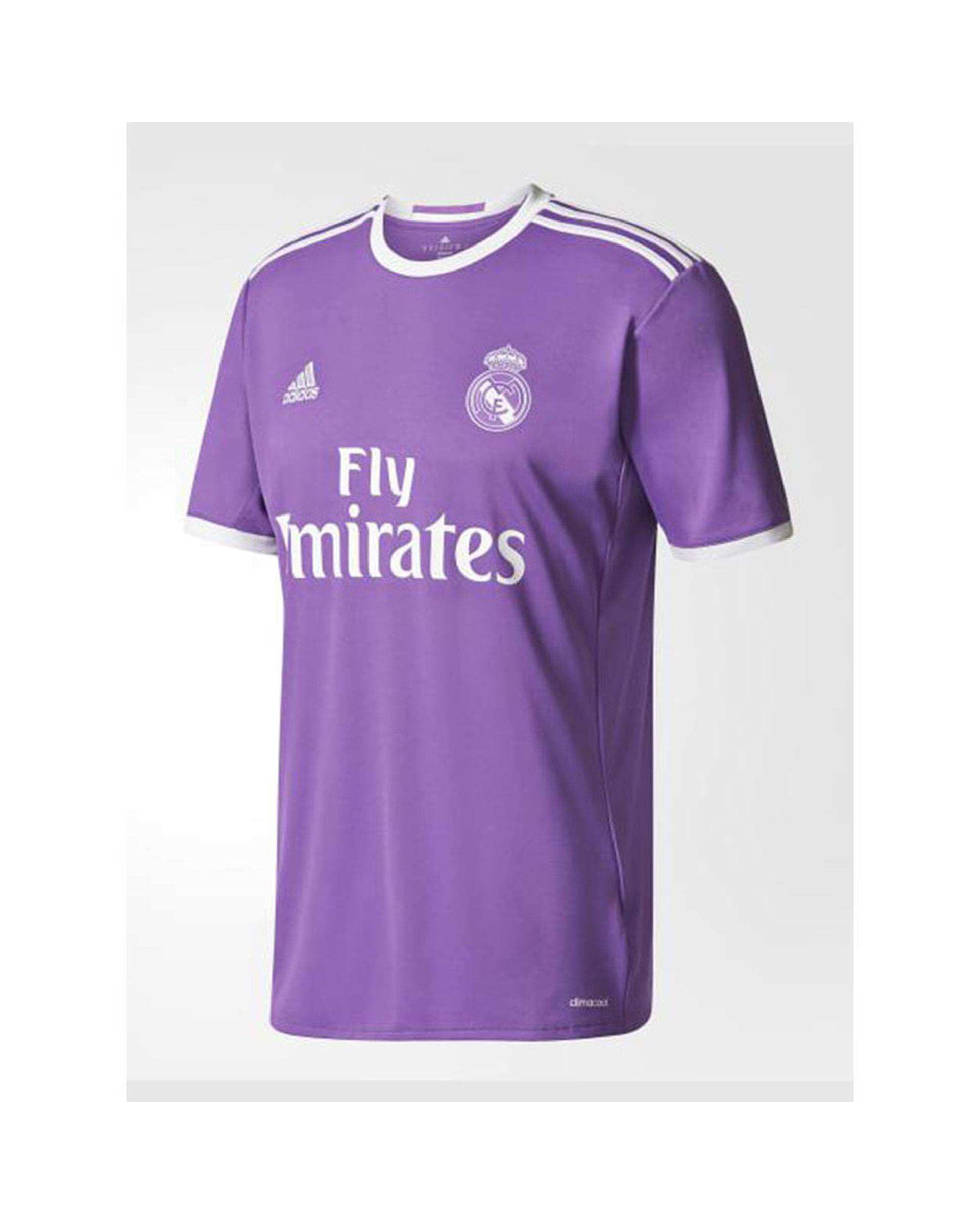 ست تی شرت و شلوارک ورزشی مردانه مدل رئال مادرید کد Away 2017