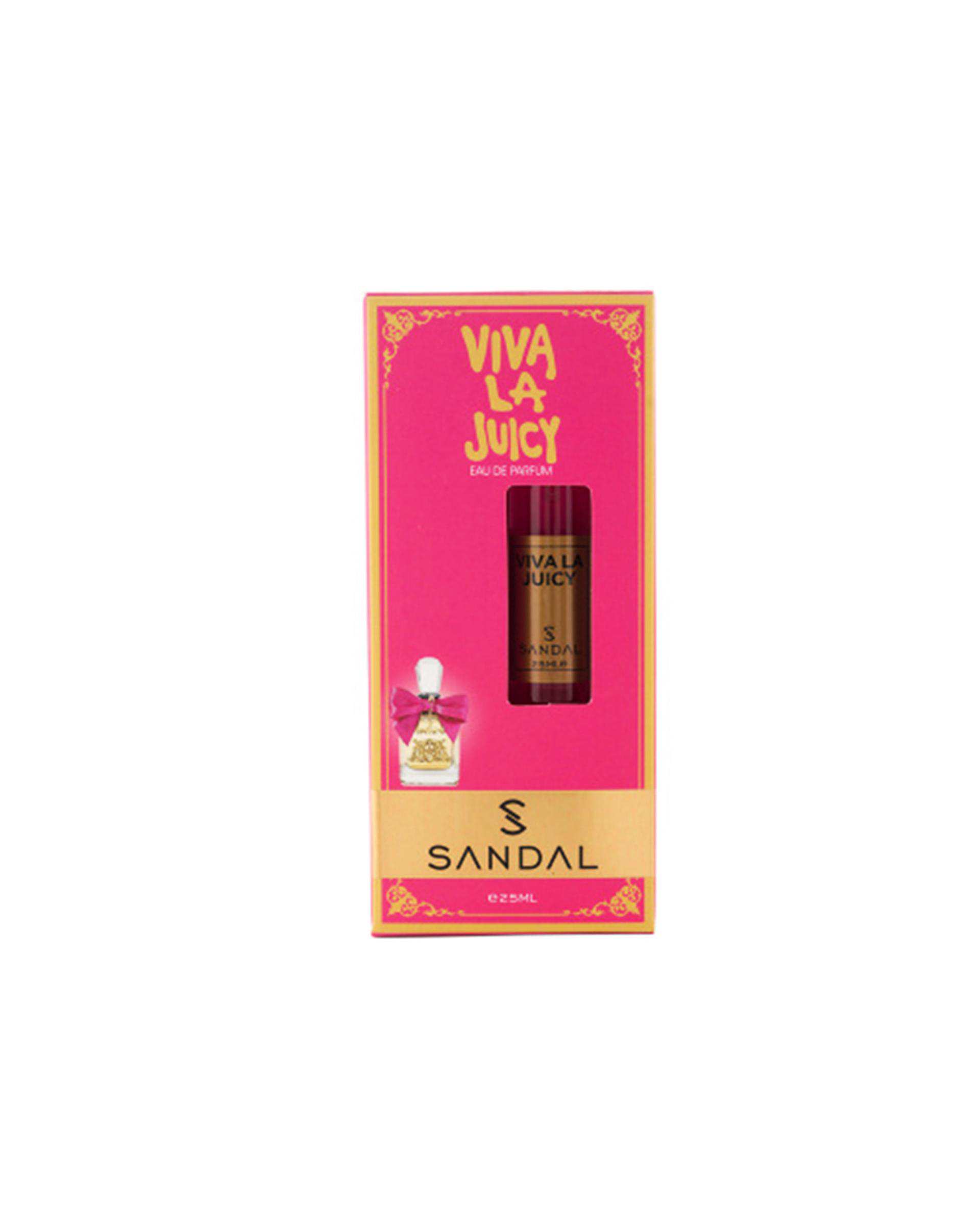 عطر جیبی زنانه صندل Sandal مدل ویوا لا جویسی Viva la Juicy حجم 25ml