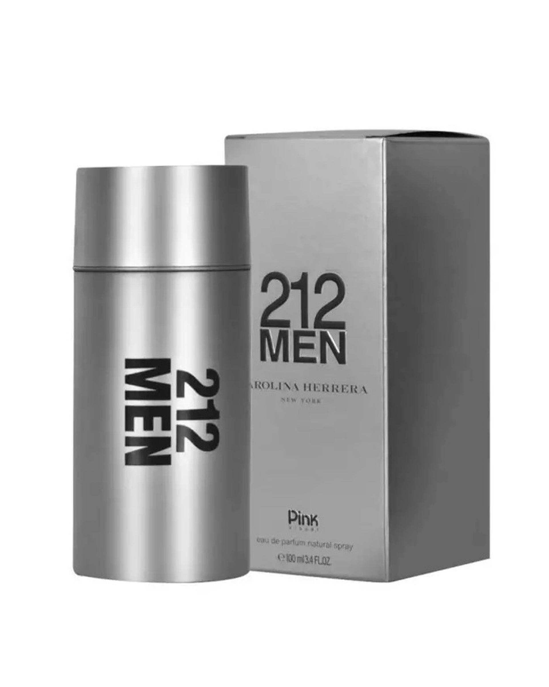 عطر مردانه پینک ویژوال Pink Visual مدل کارولینا هررا 212 من Carolina Herrera 212 Men حجم 100ml