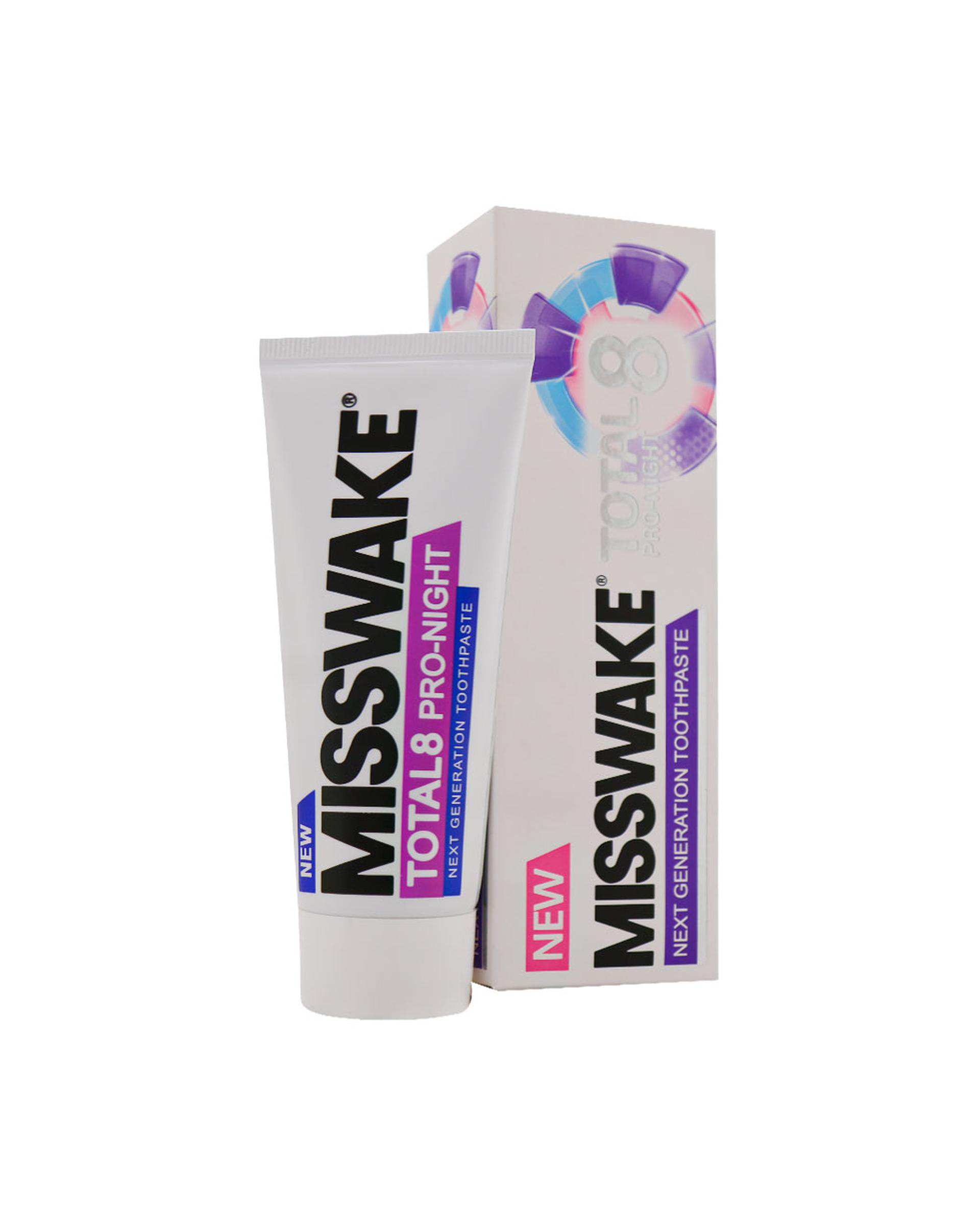 خمیر دندان توتال 8 پرونایت میسویک Misswake حجم 75ml