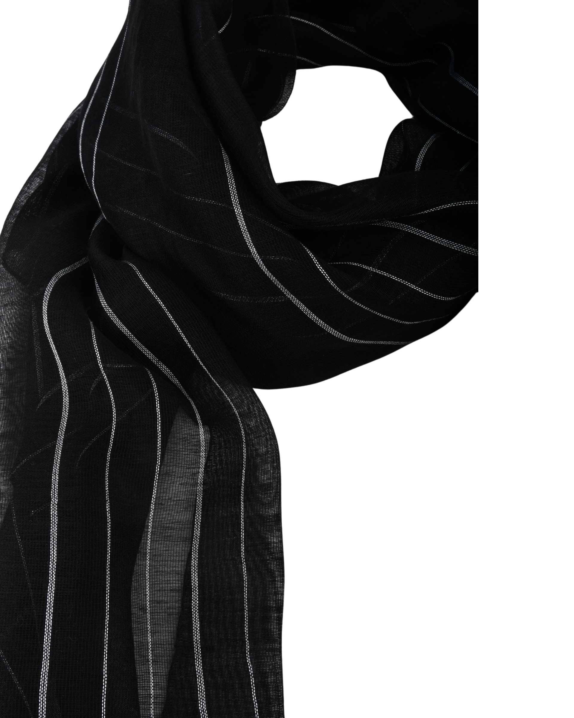 شال زنانه بهاره مشکی دیوا