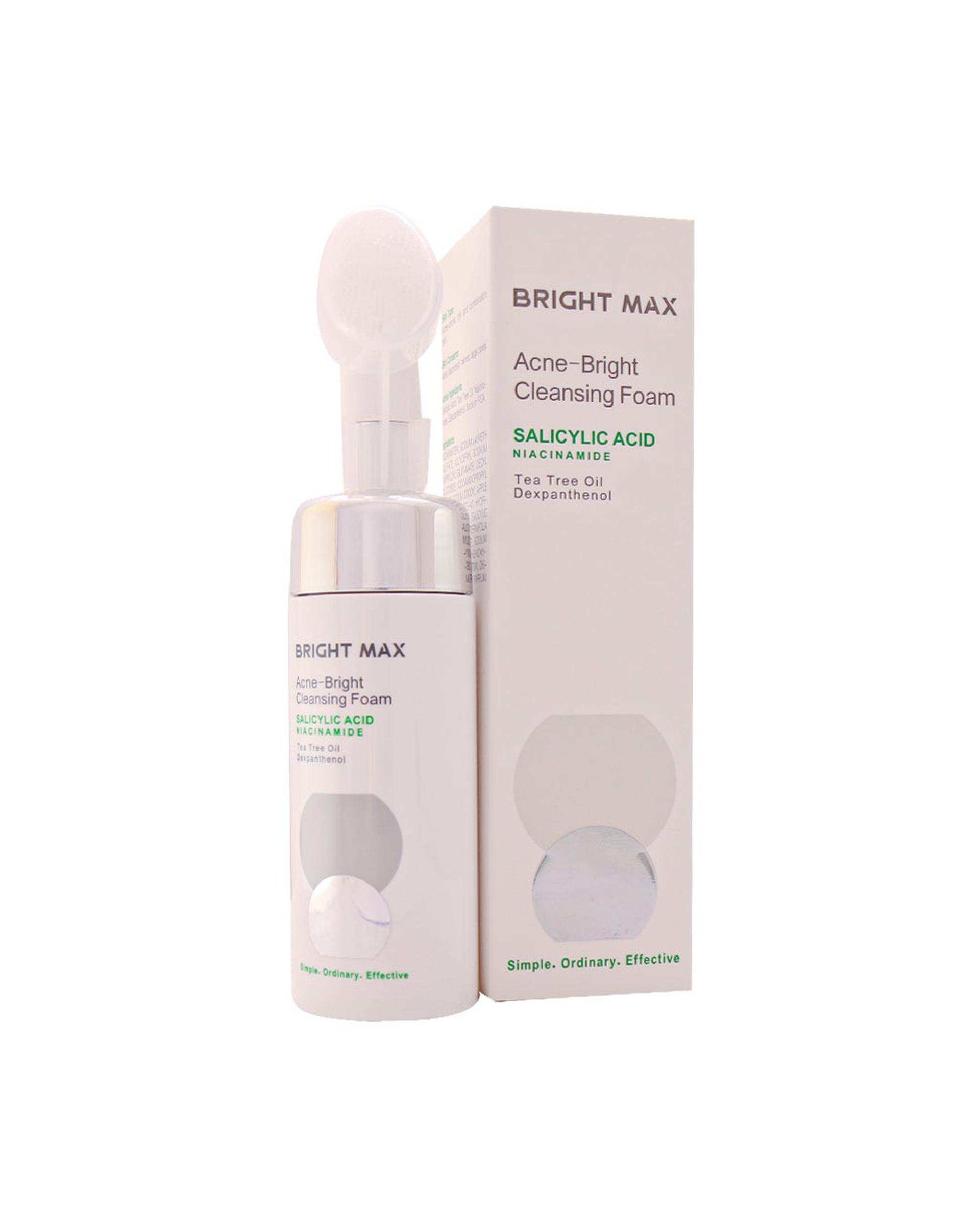 فوم پاک کننده صورت برایت مکس Bright Max مدل آکنه برایت Acne Bright حجم 150ml