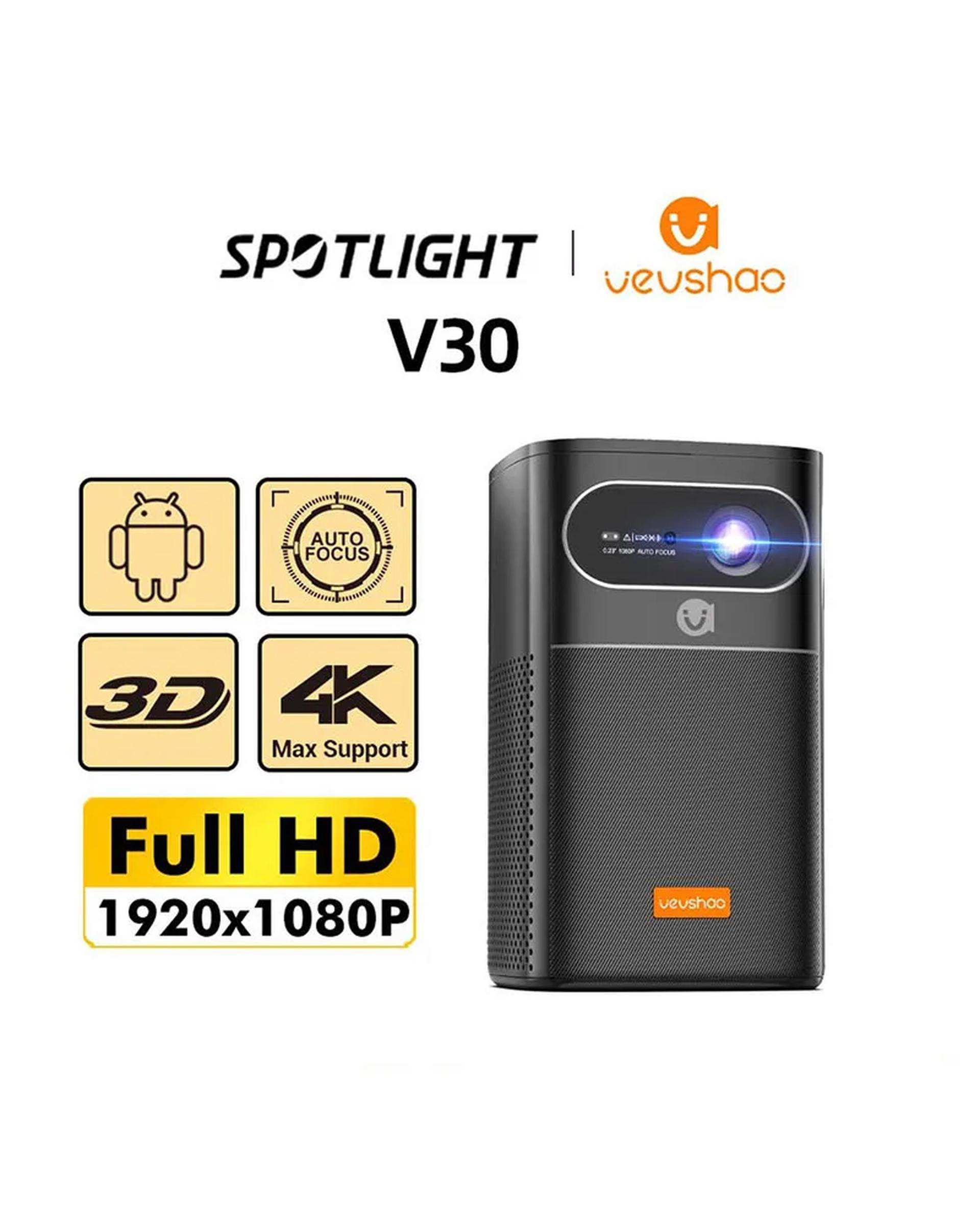 ویدئو پروژکتور وی واچ مدل vevshao smart projector
V30